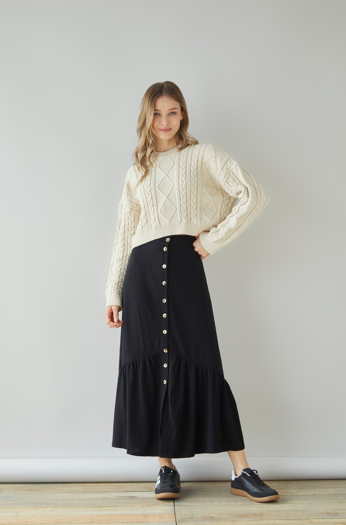 Falda Emia Negro