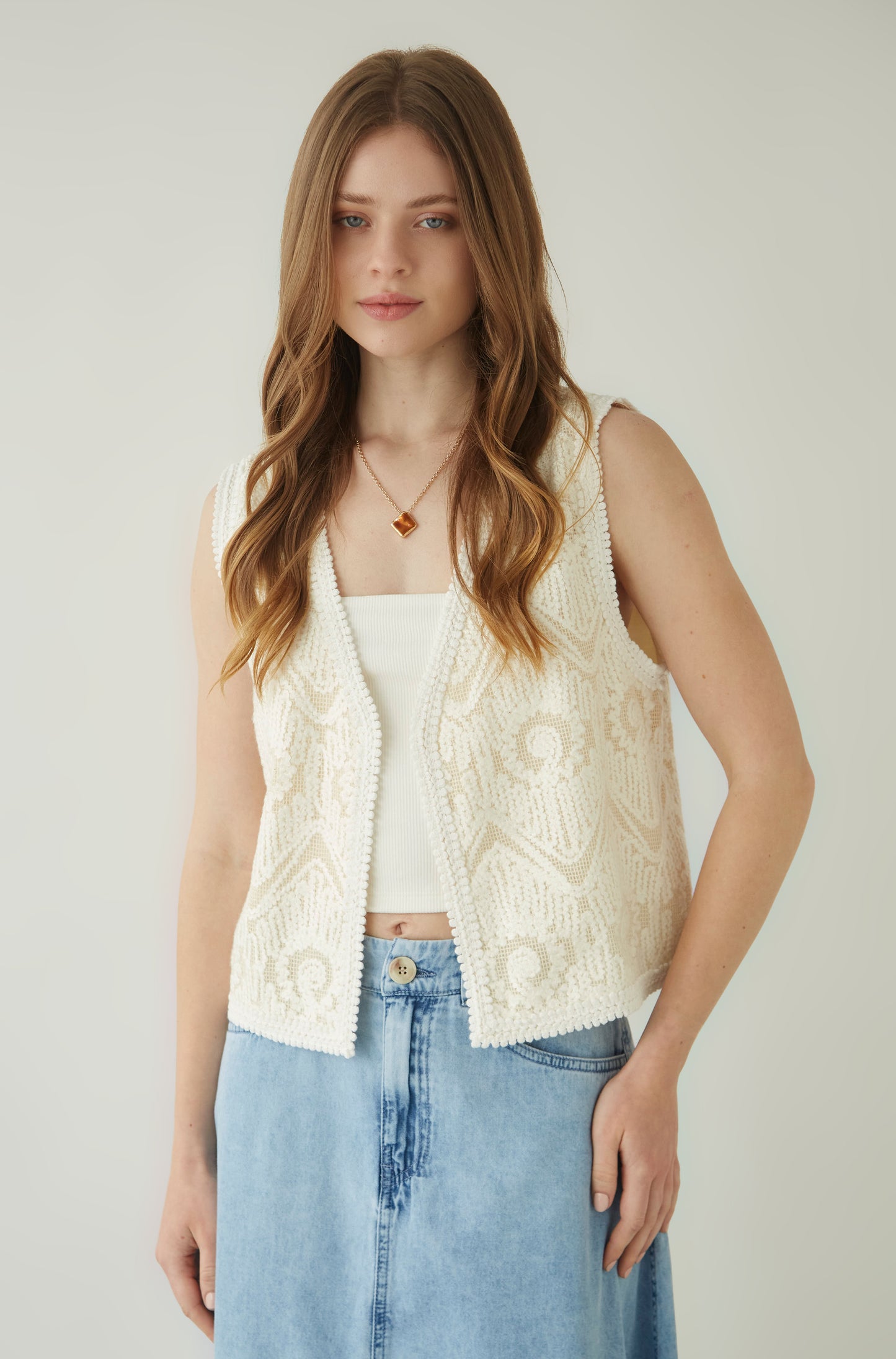 Chaleco Nadine Beige