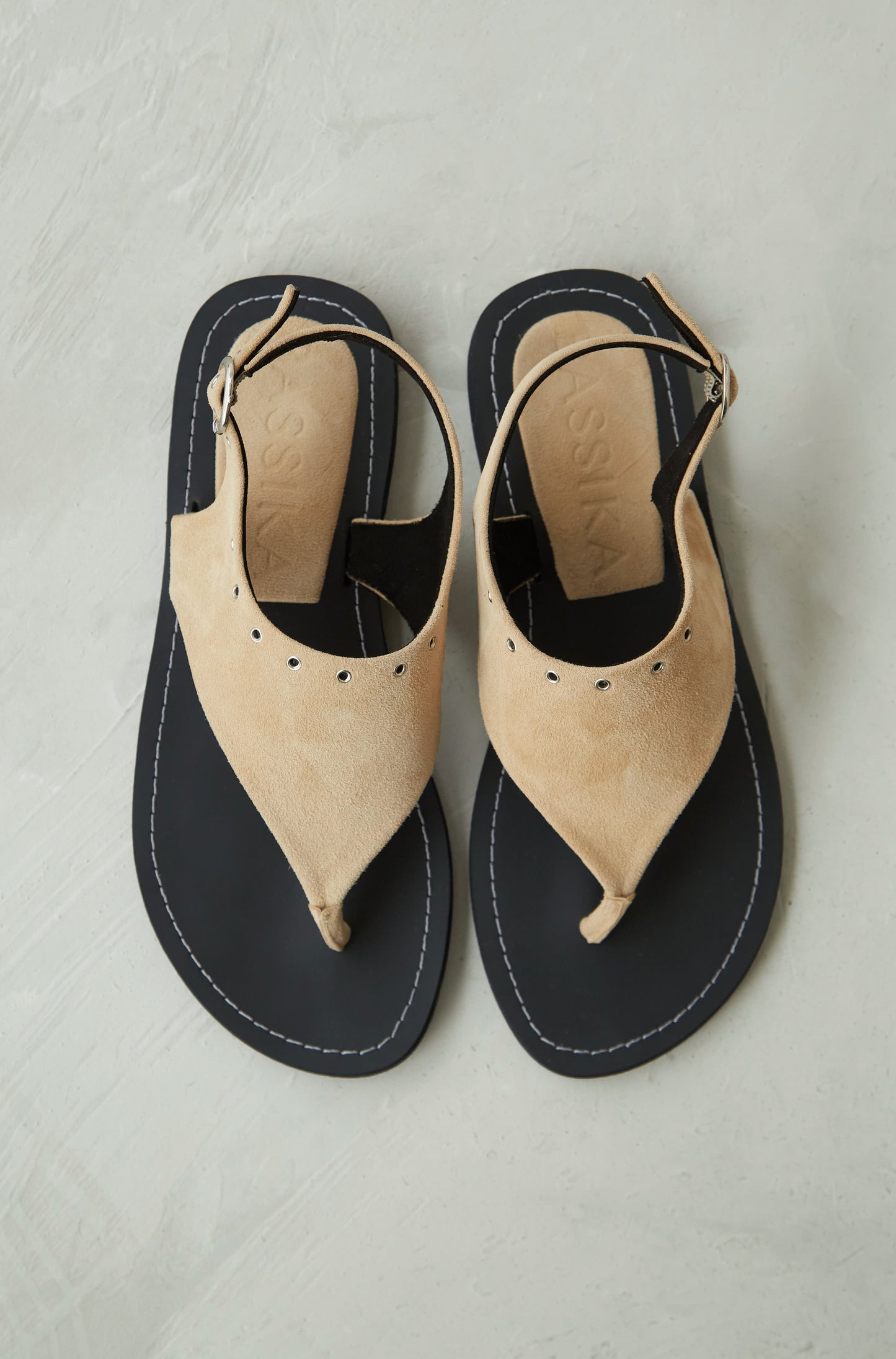 Sandalias Wanda Beige