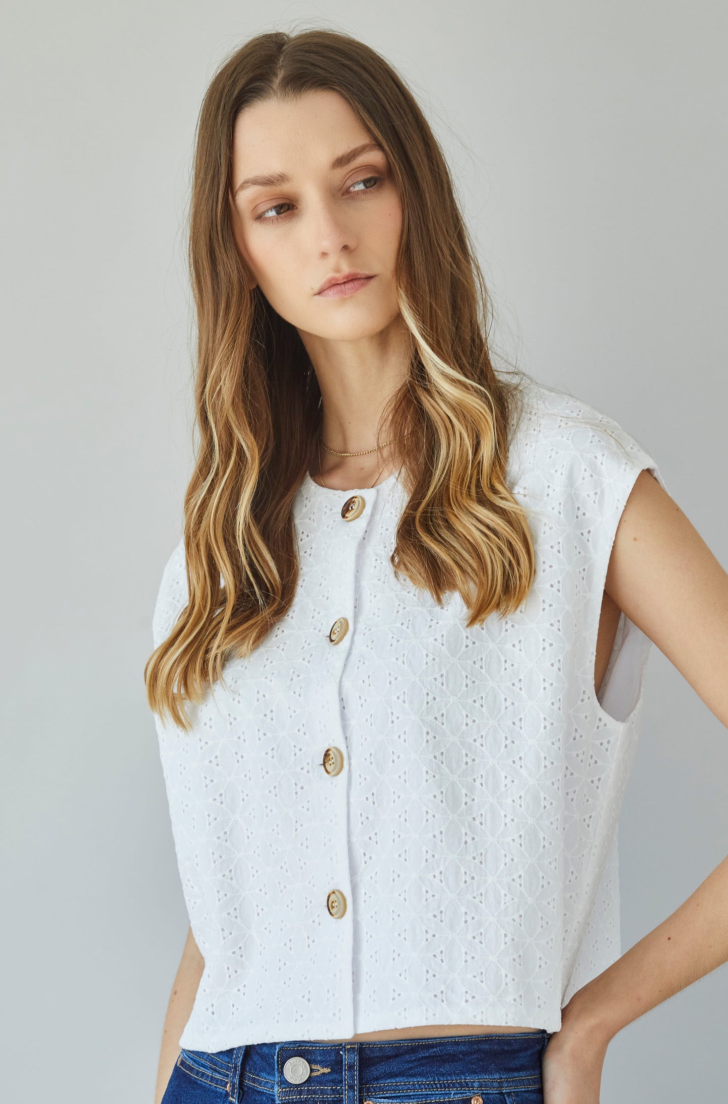 Blusa Belen Off White