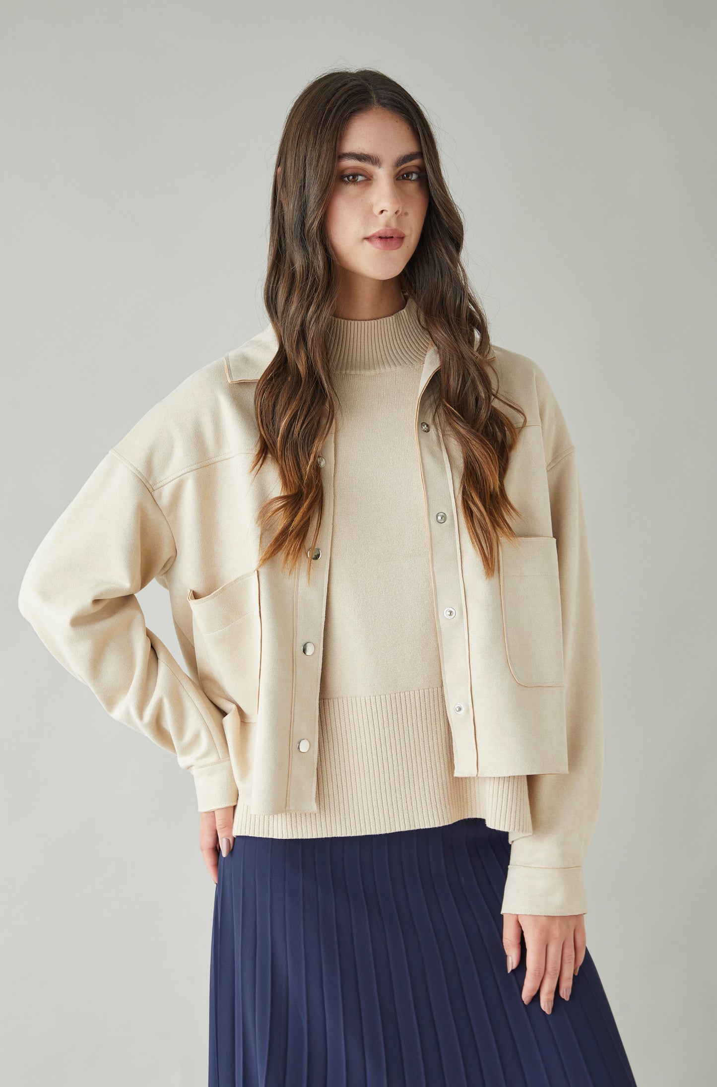 Casaca Josefina Beige