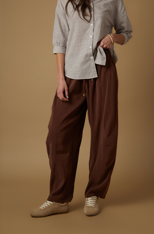 Pantalon Aveline Marron