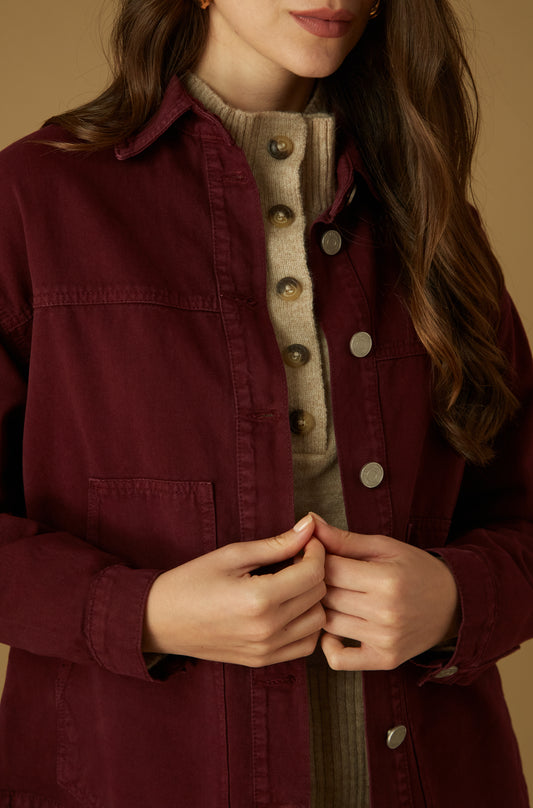Casaca Cherry Guinda