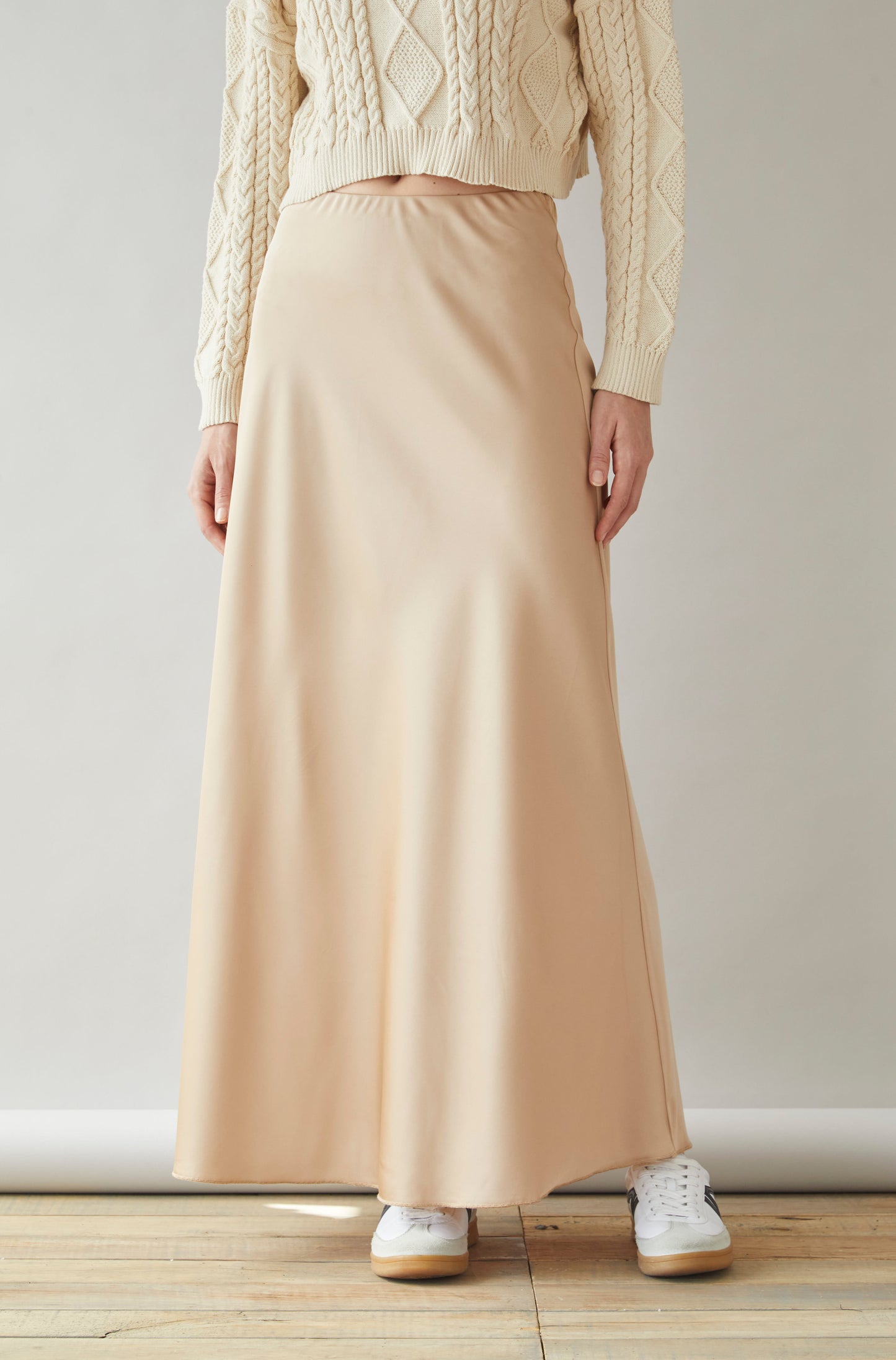 Falda Cluny Beige