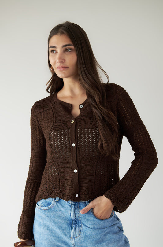 Chompa Eden Marron