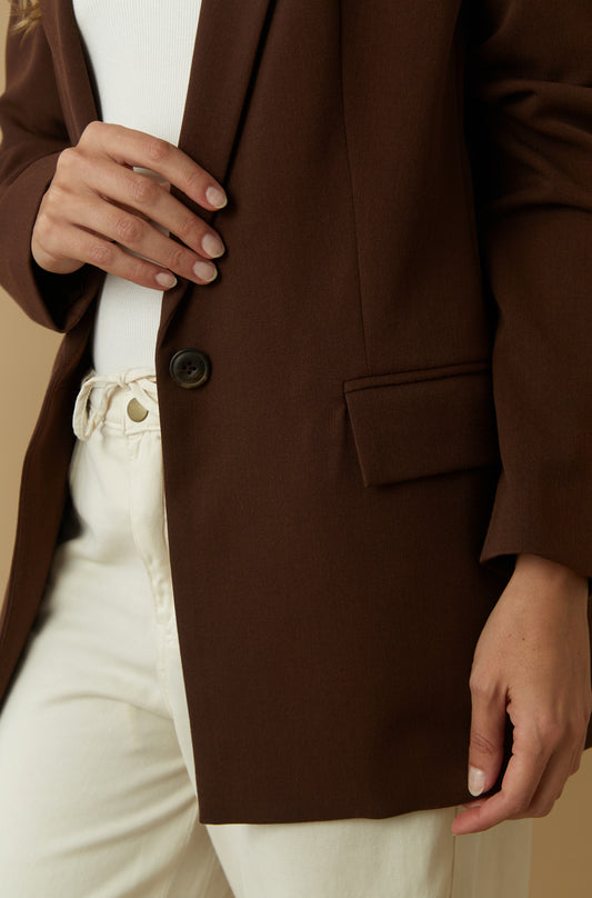 Blazer Flavia Marron
