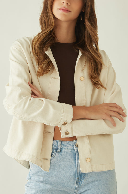 Casaca Melina Crema