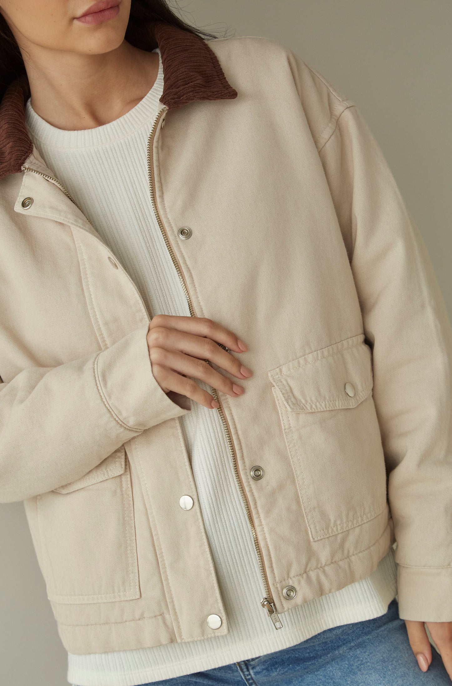 Casaca Jaden Beige