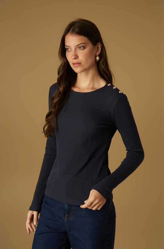 Polo Margaret Azul