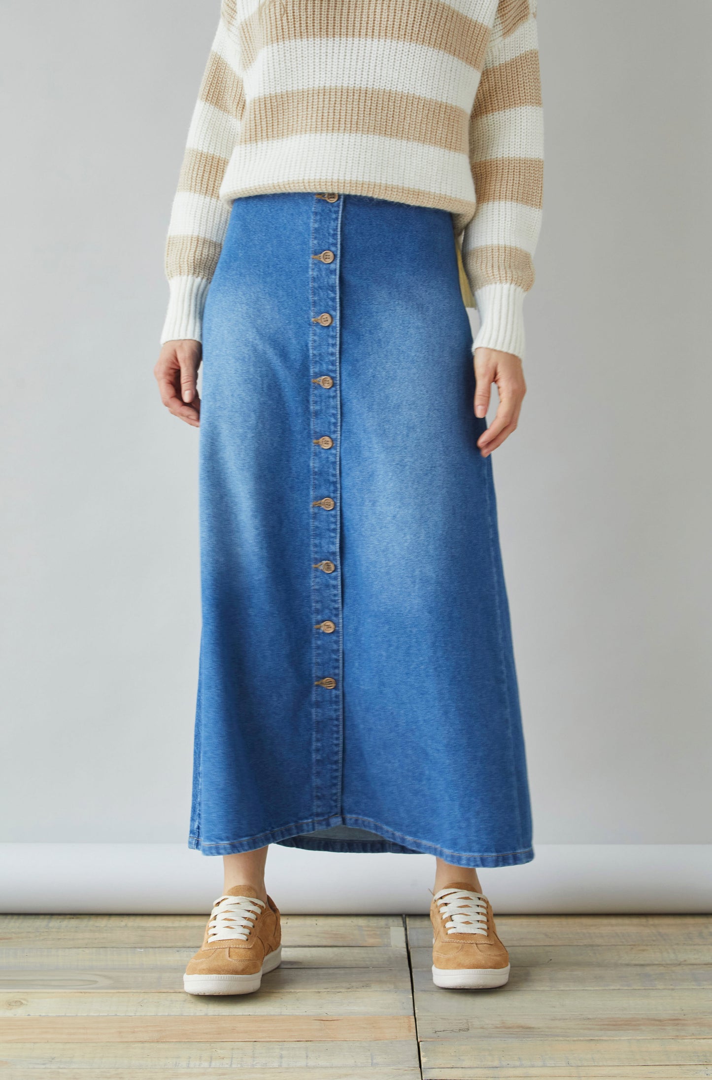 Falda Clemence Azul