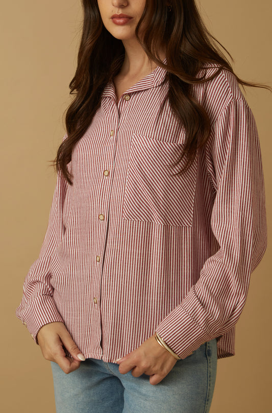 Blusa Andy Guinda