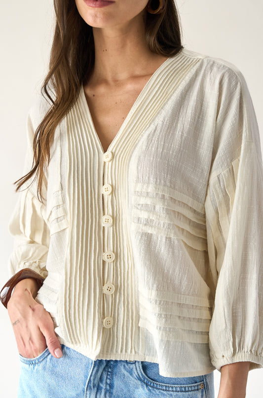 Blusa Mykonos Off White