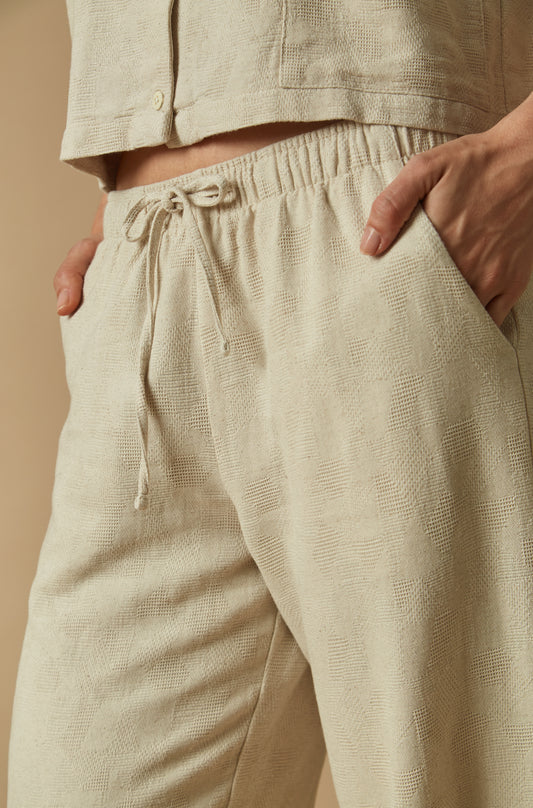 Pantalon Moss Beige
