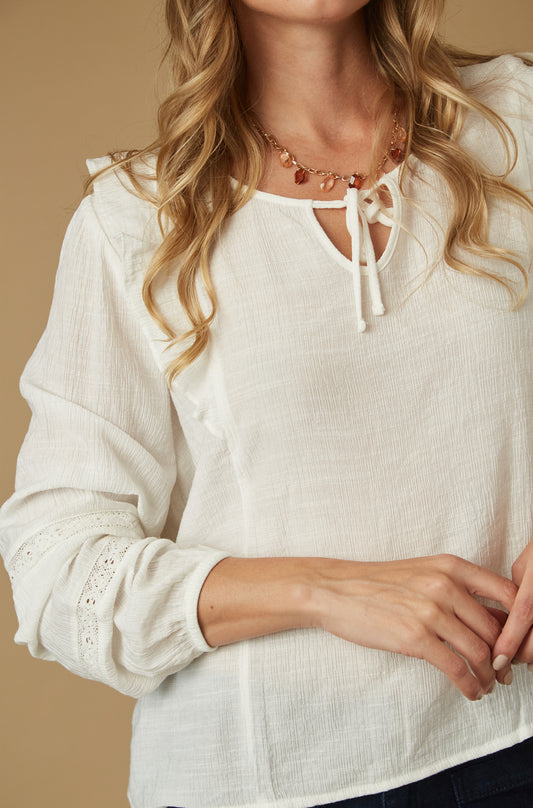 Blusa Castle Off White