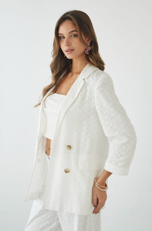 Blazer Romantic Off White