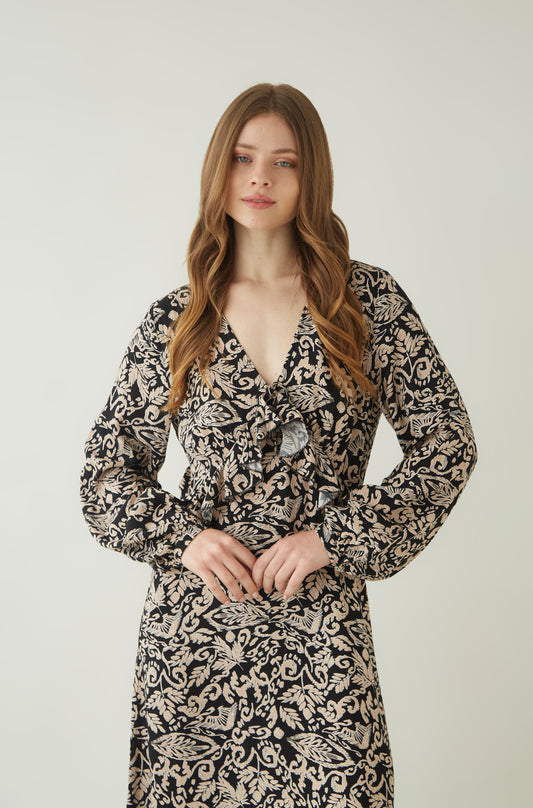 Vestido Windsor Negro