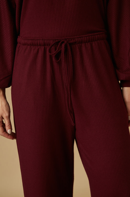 Pantalon Becker Guinda