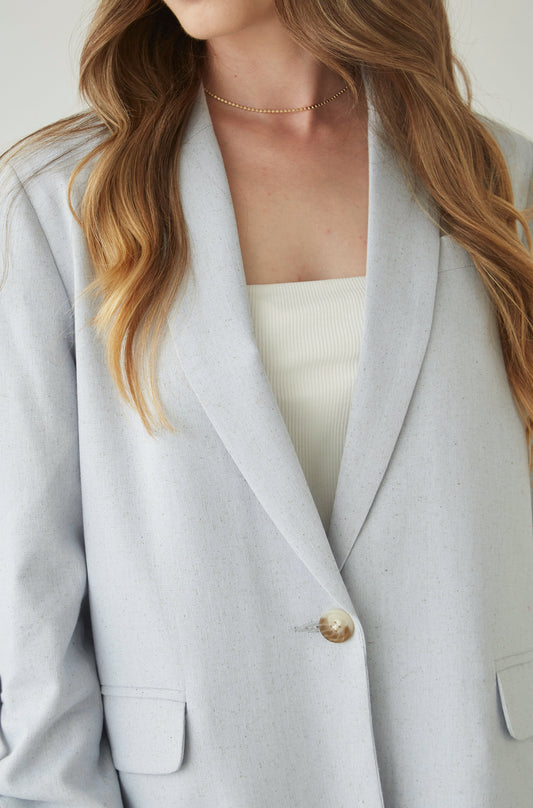 Blazer Drop Celeste