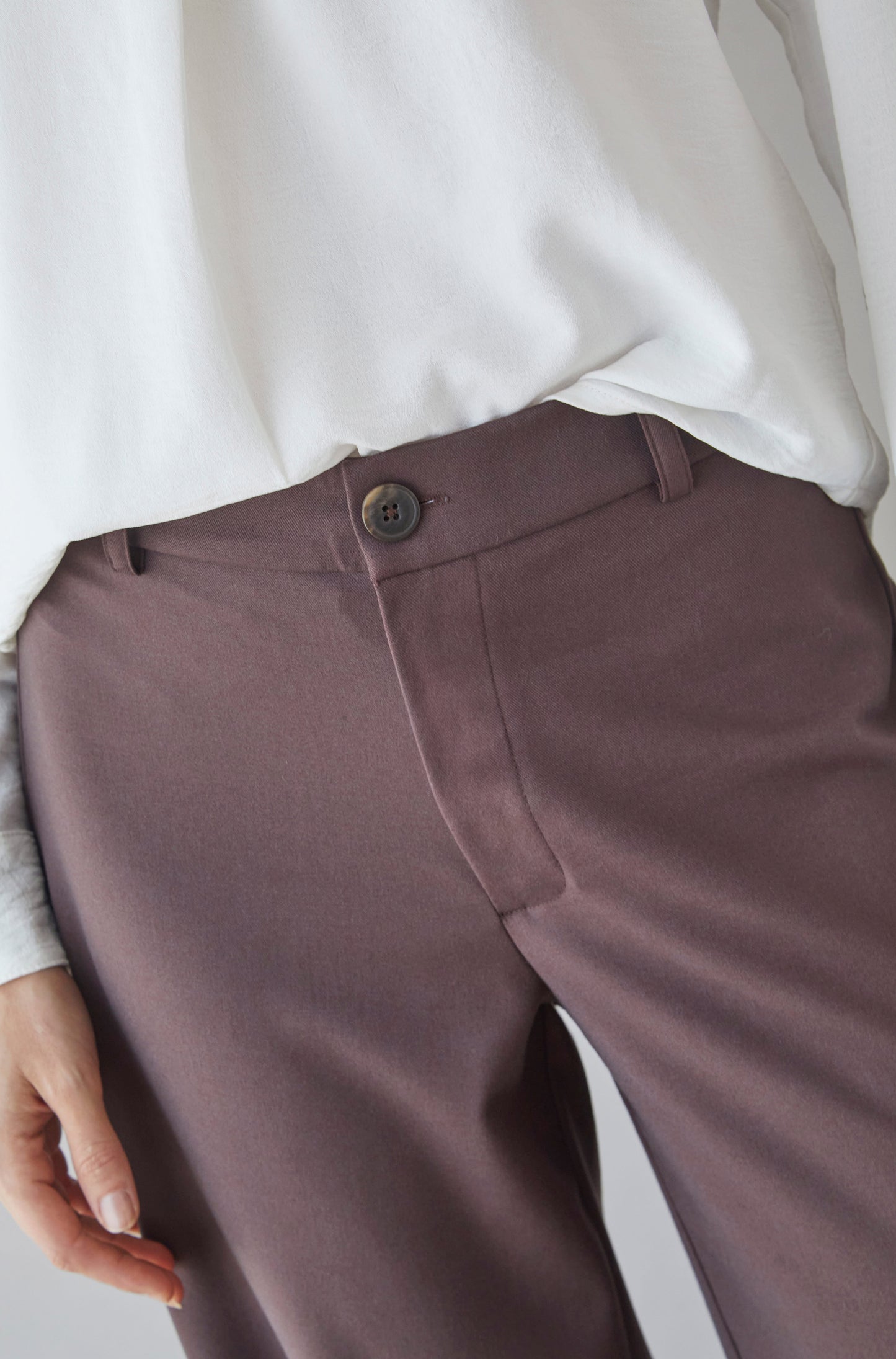 Pantalon Nogal Marron