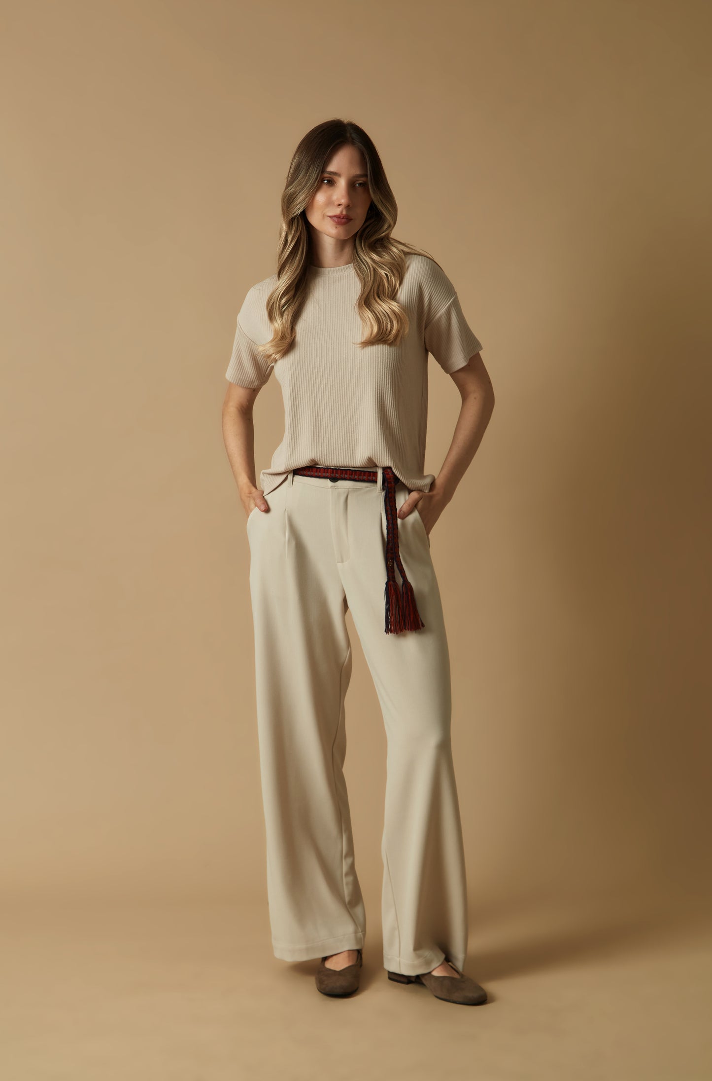Pantalon Cali Beige
