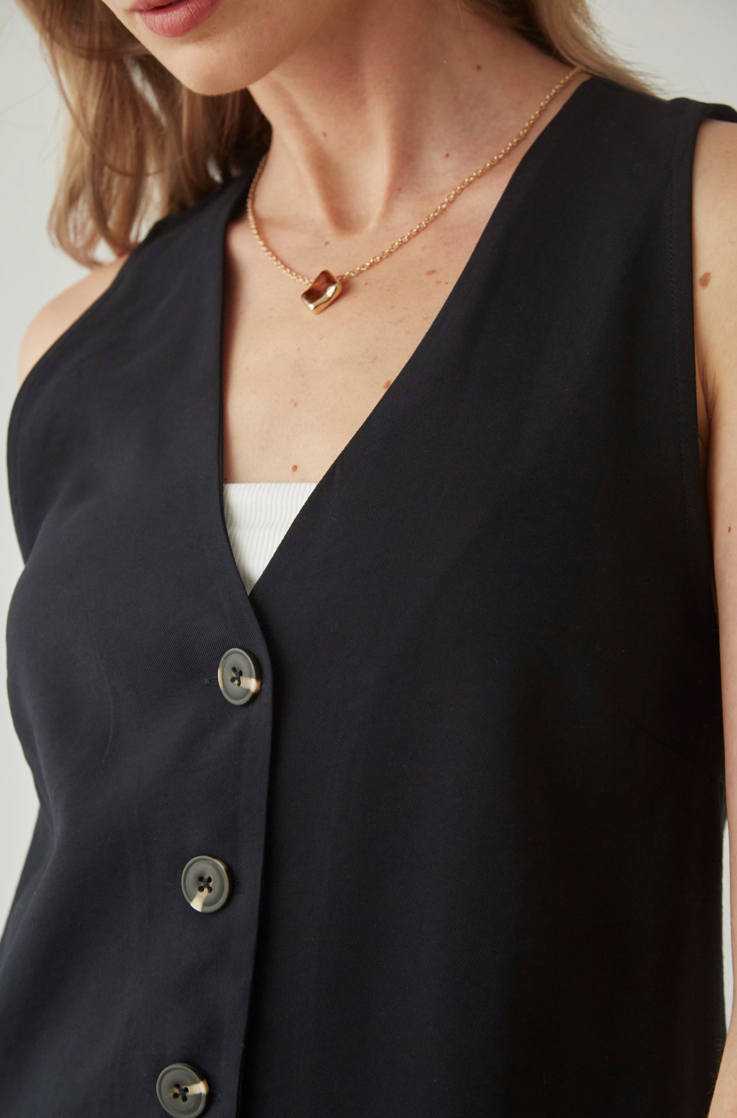 Chaleco Jessica Negro