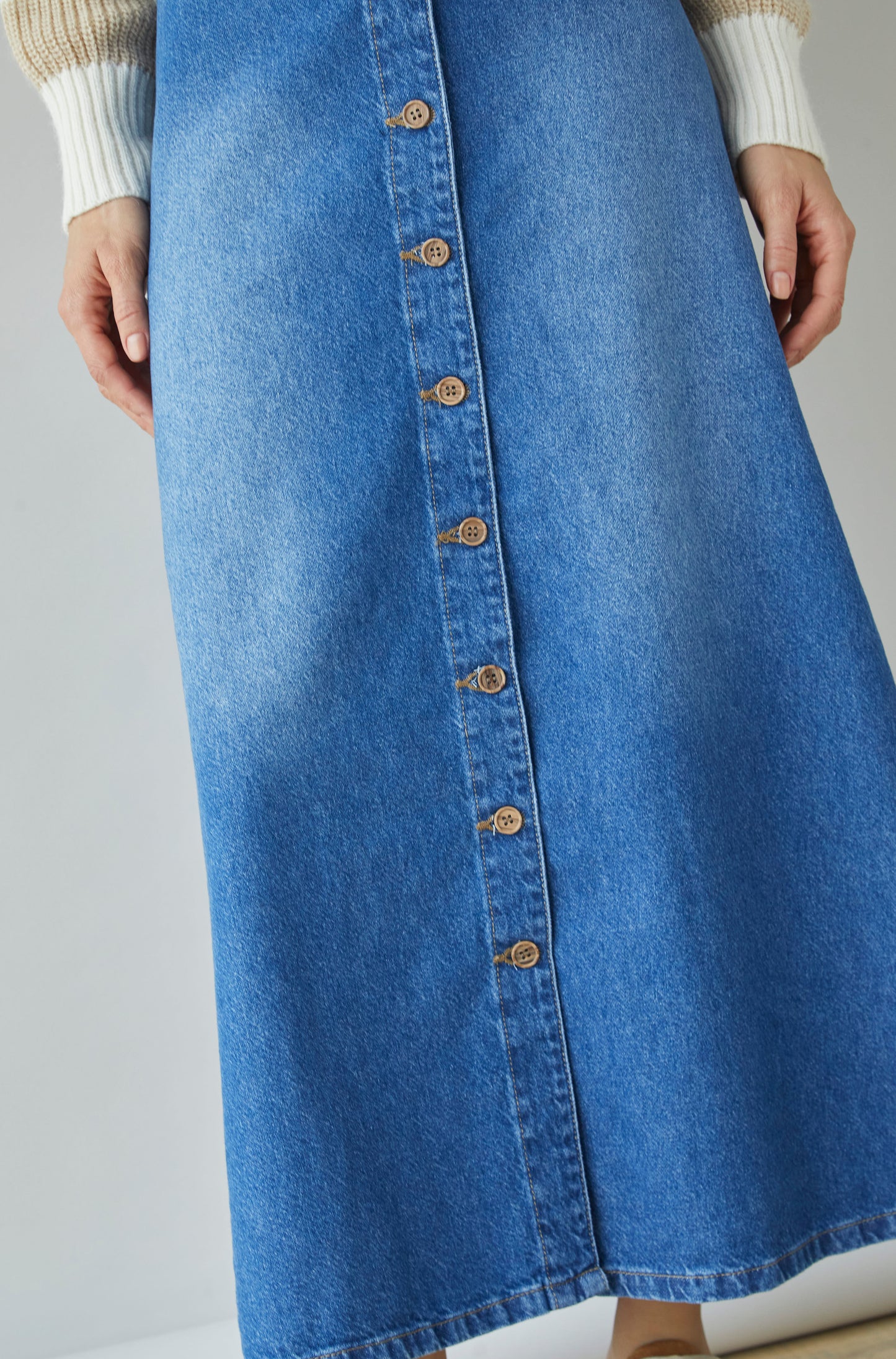 Falda Clemence Azul