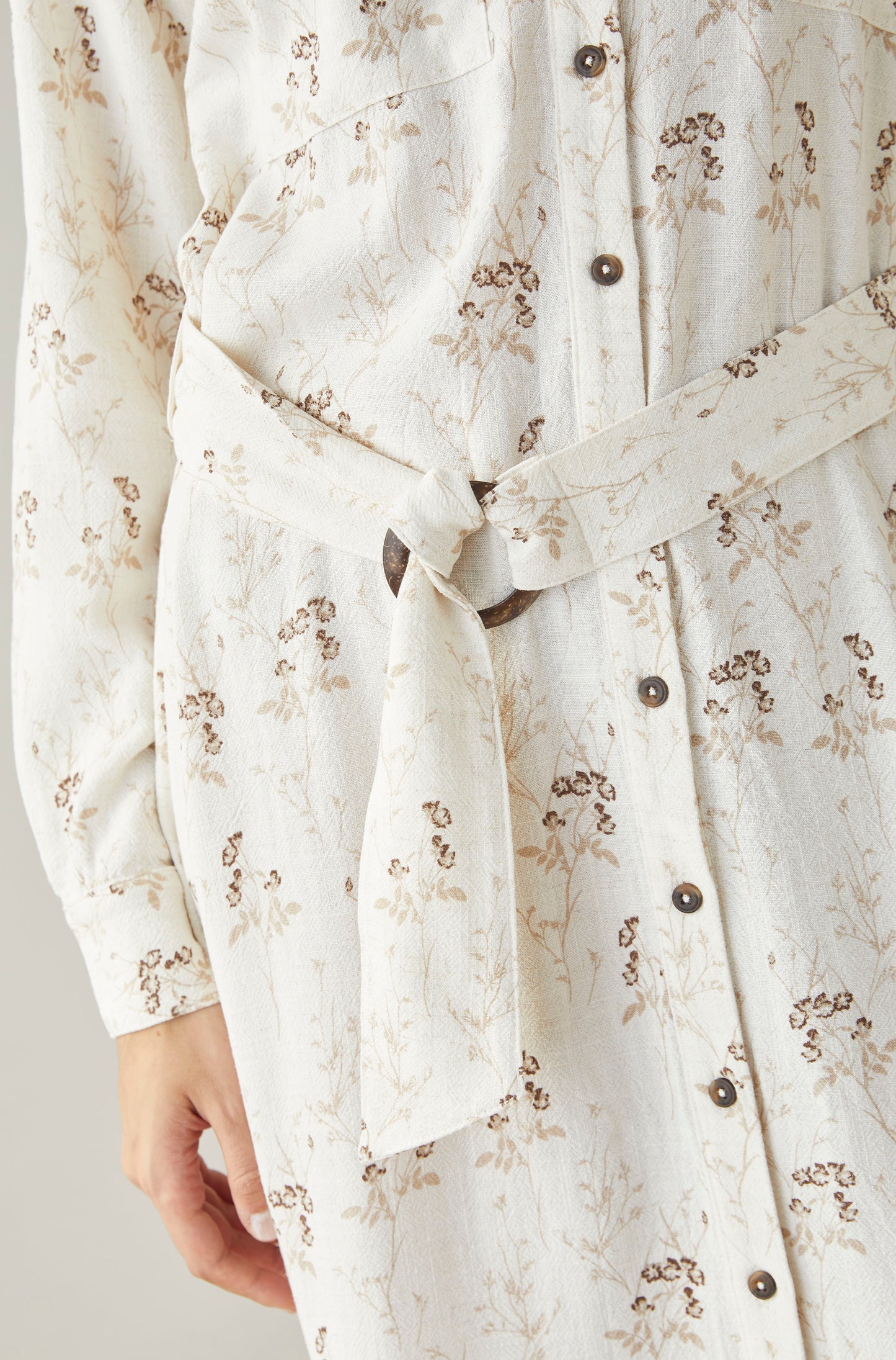 Vestido Grove Beige