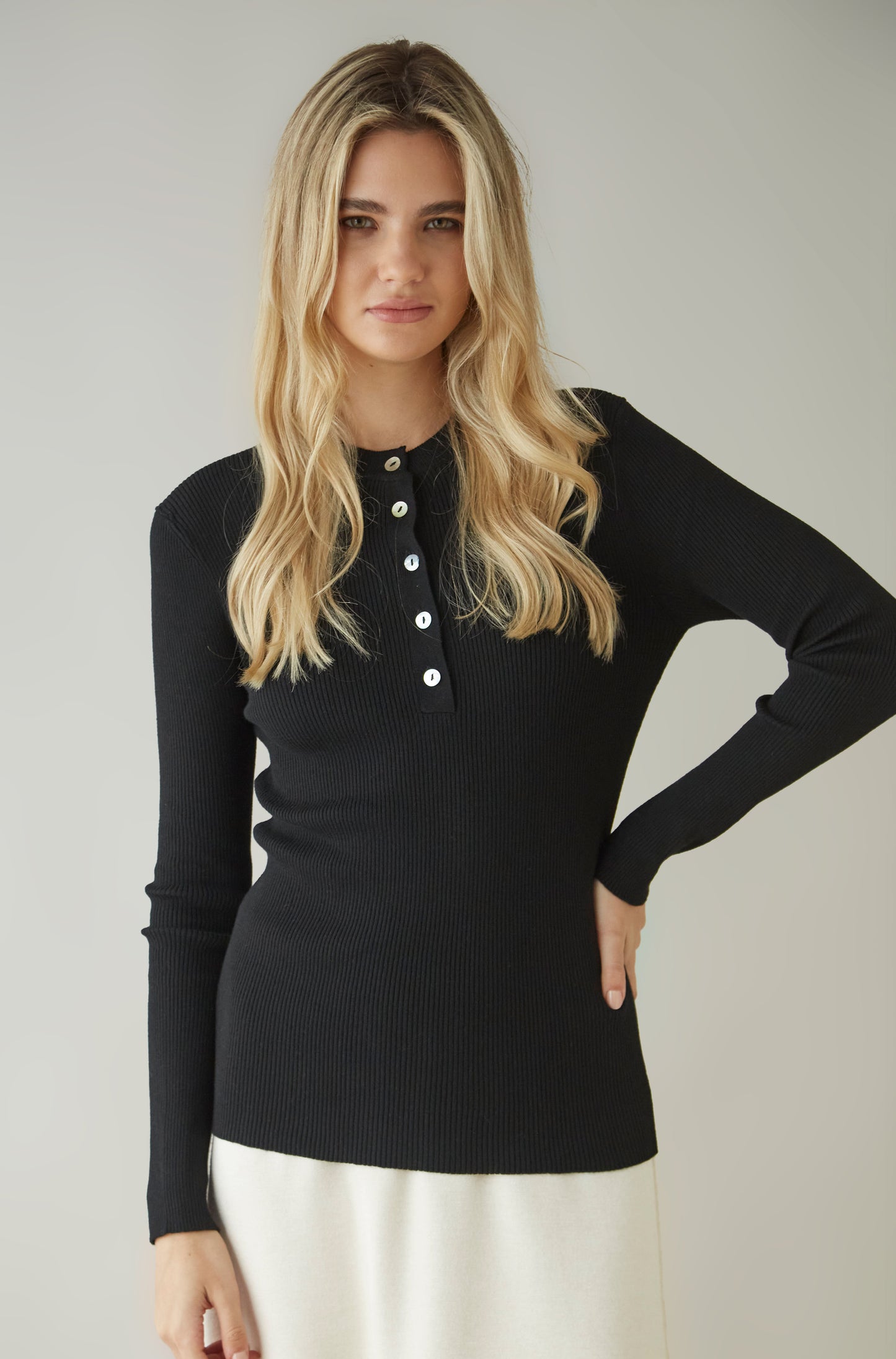 Polo Makalu Negro