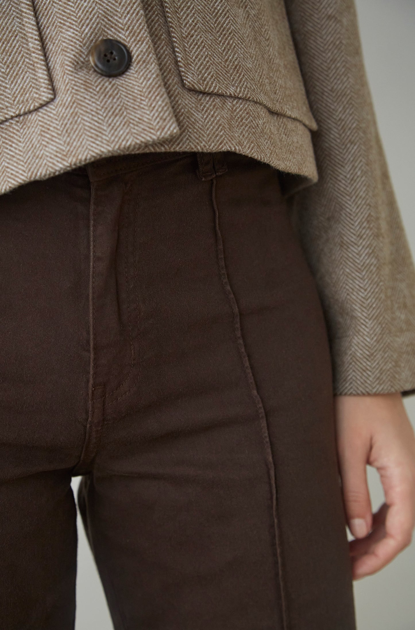 Pantalon Genoveva Marron