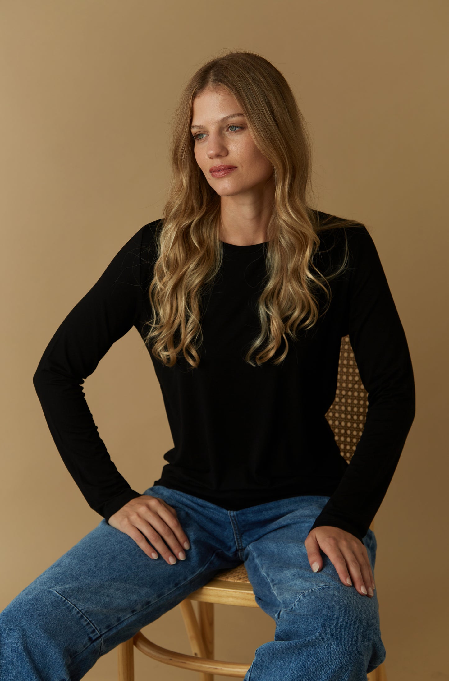 Polo Salma Negro