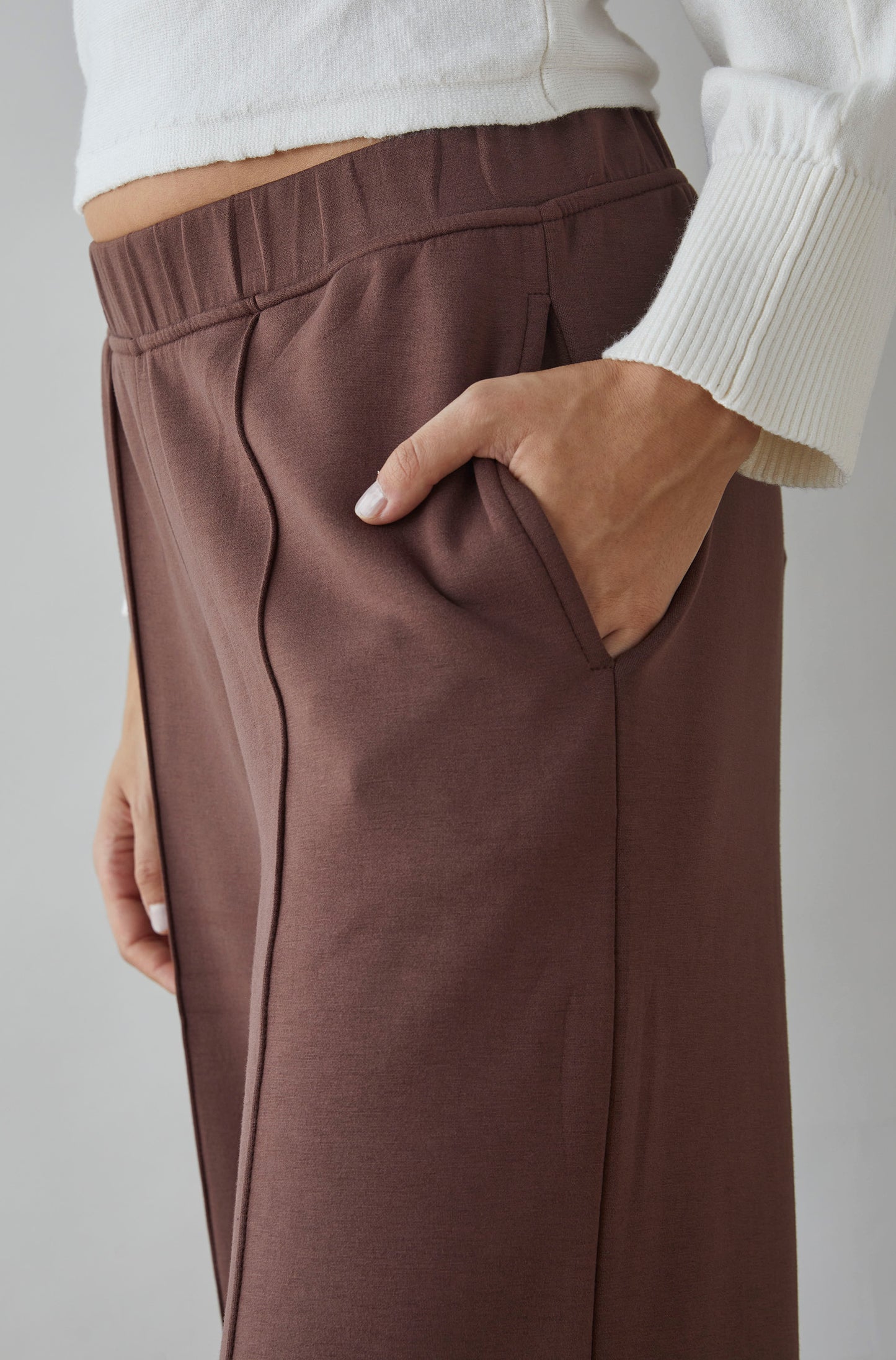 Pantalon Eve Marron