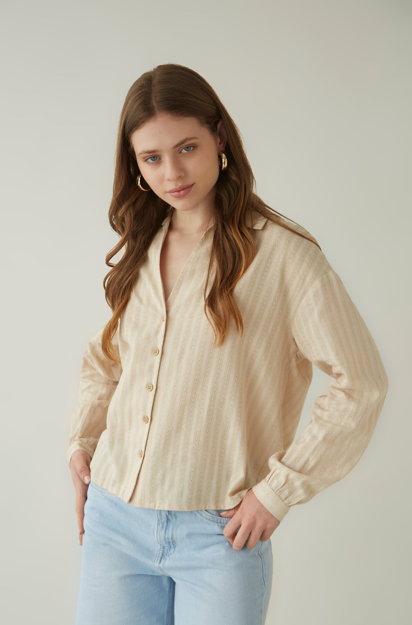Blusa Odette Nude