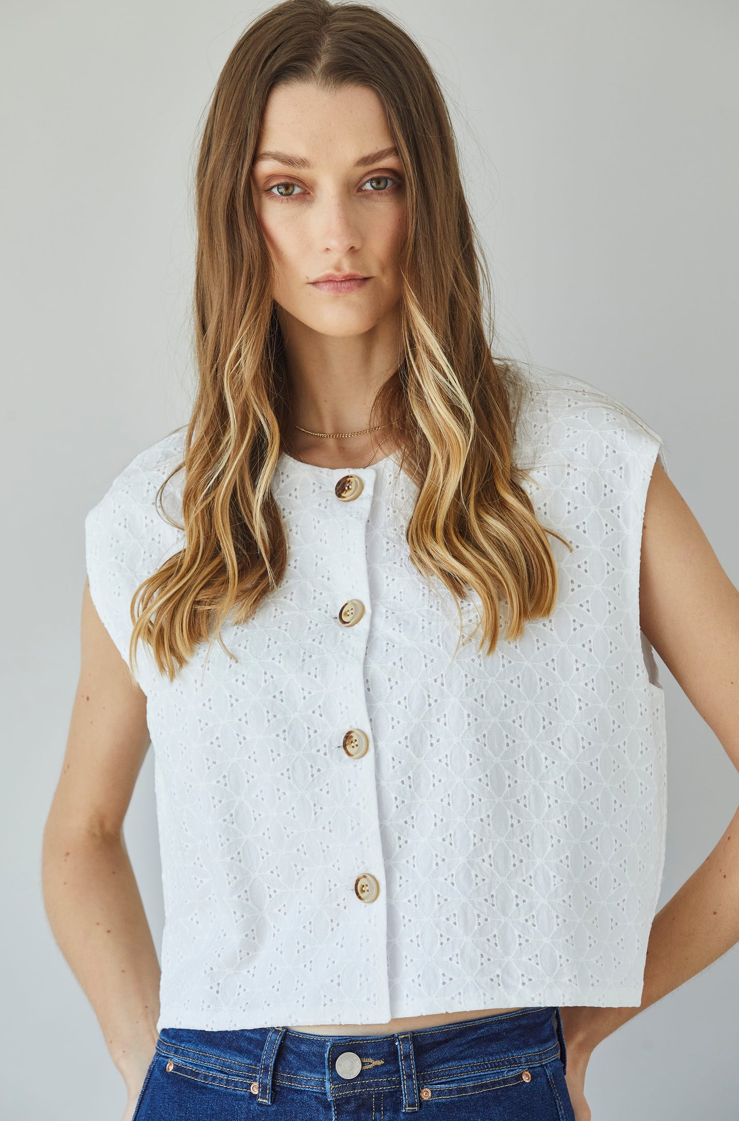 Blusa Belen Off White
