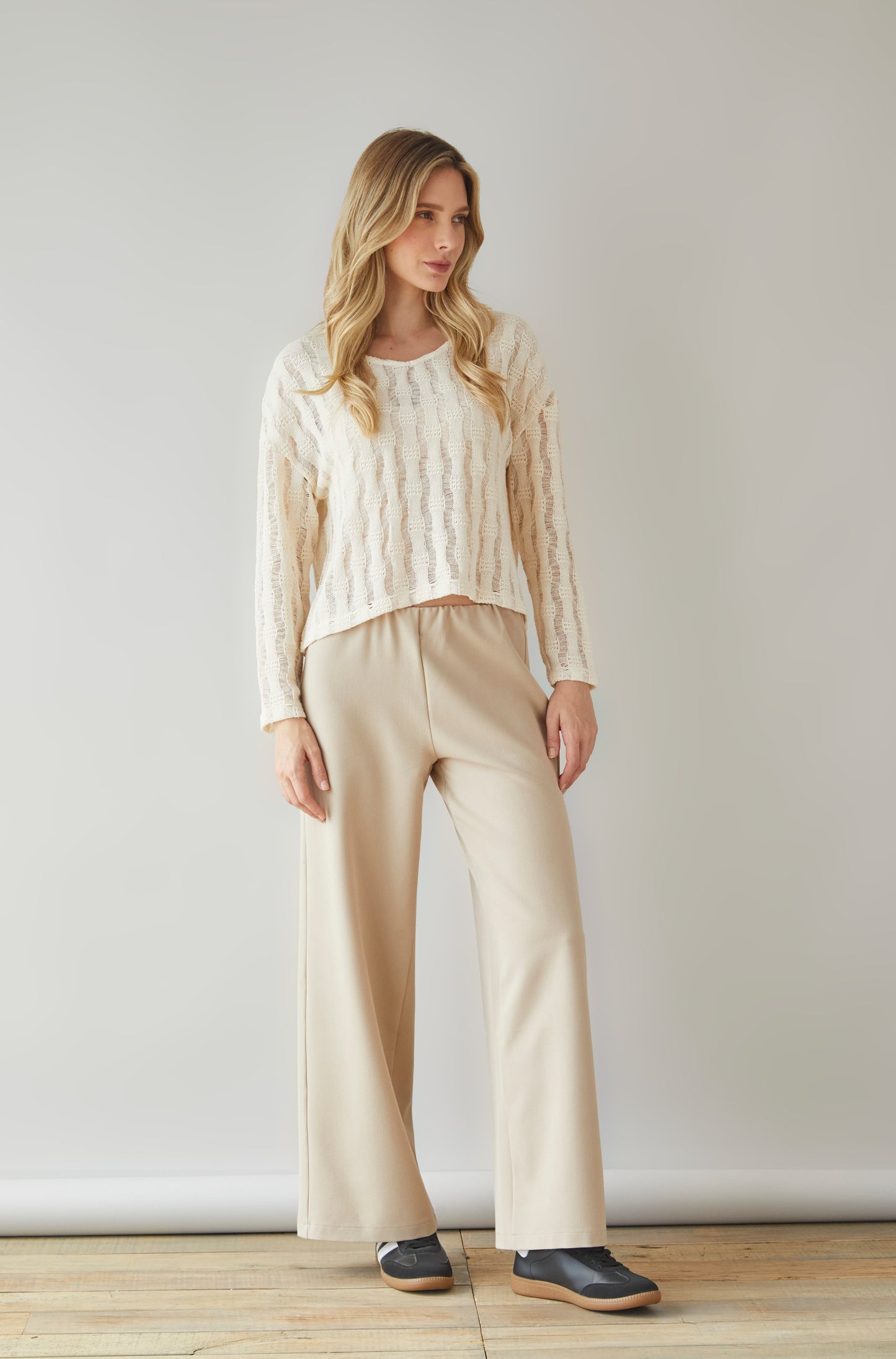 Pantalon Thea Beige