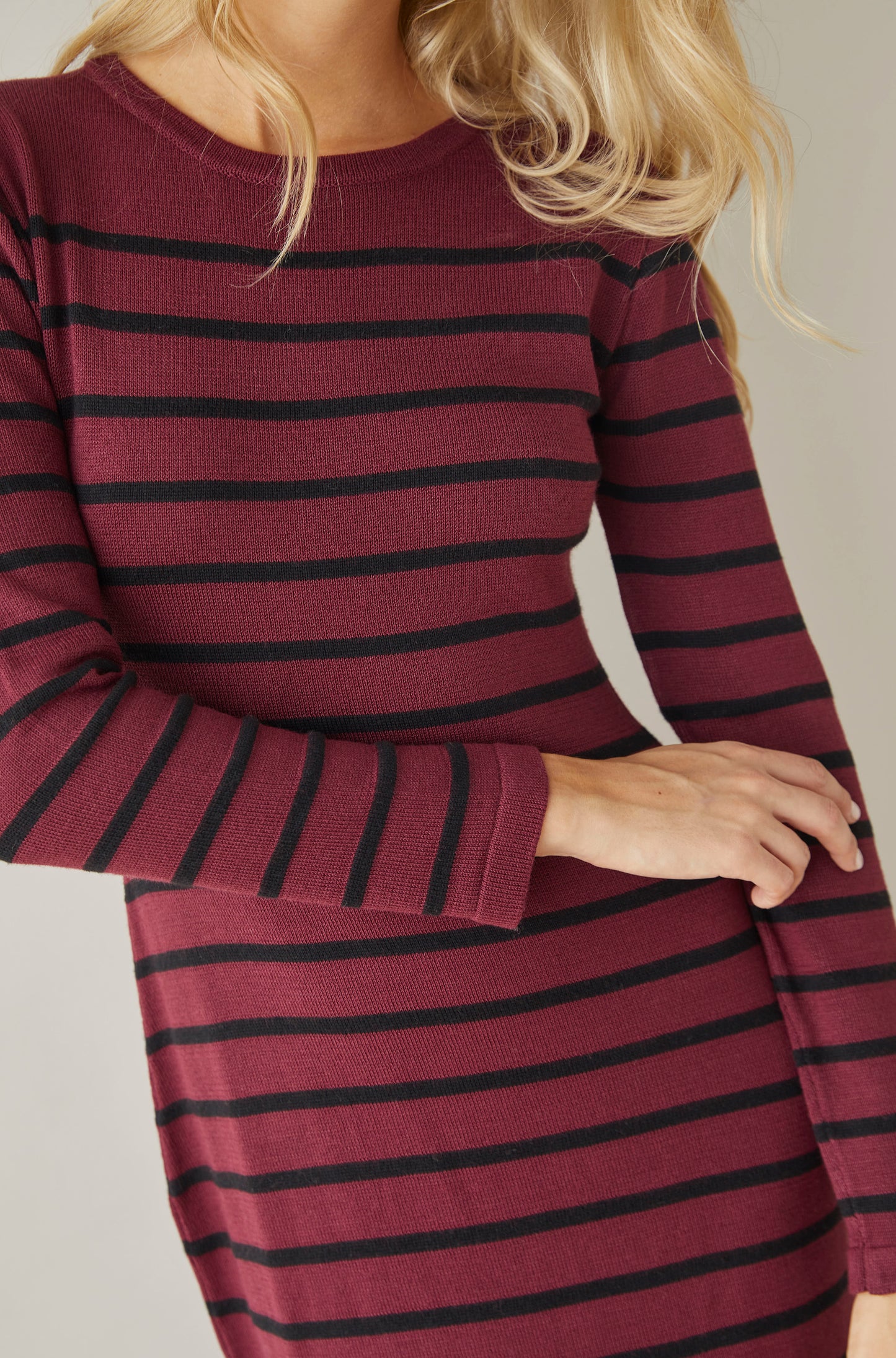 Vestido Montblanc Guinda