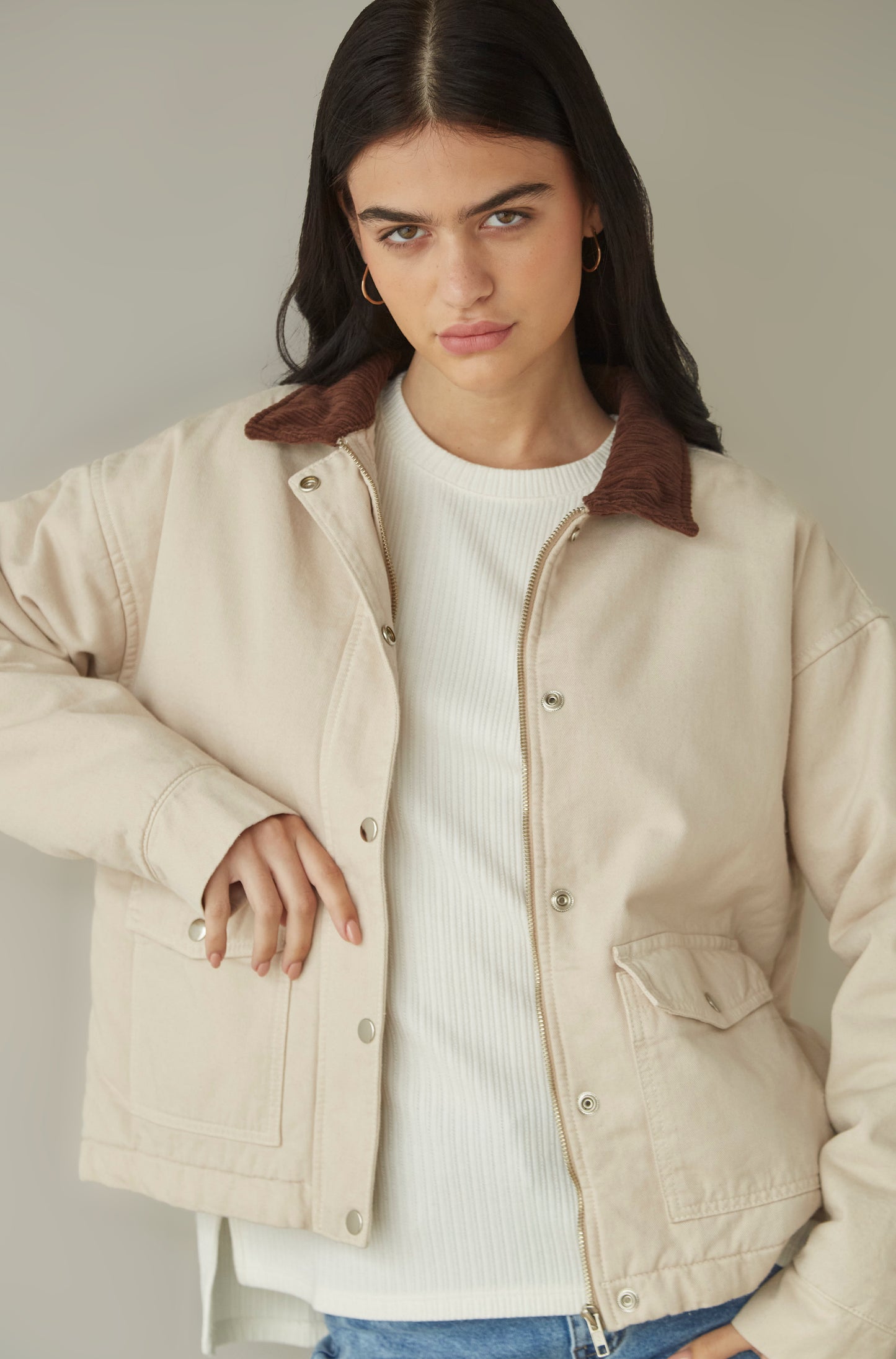 Casaca Jaden Beige
