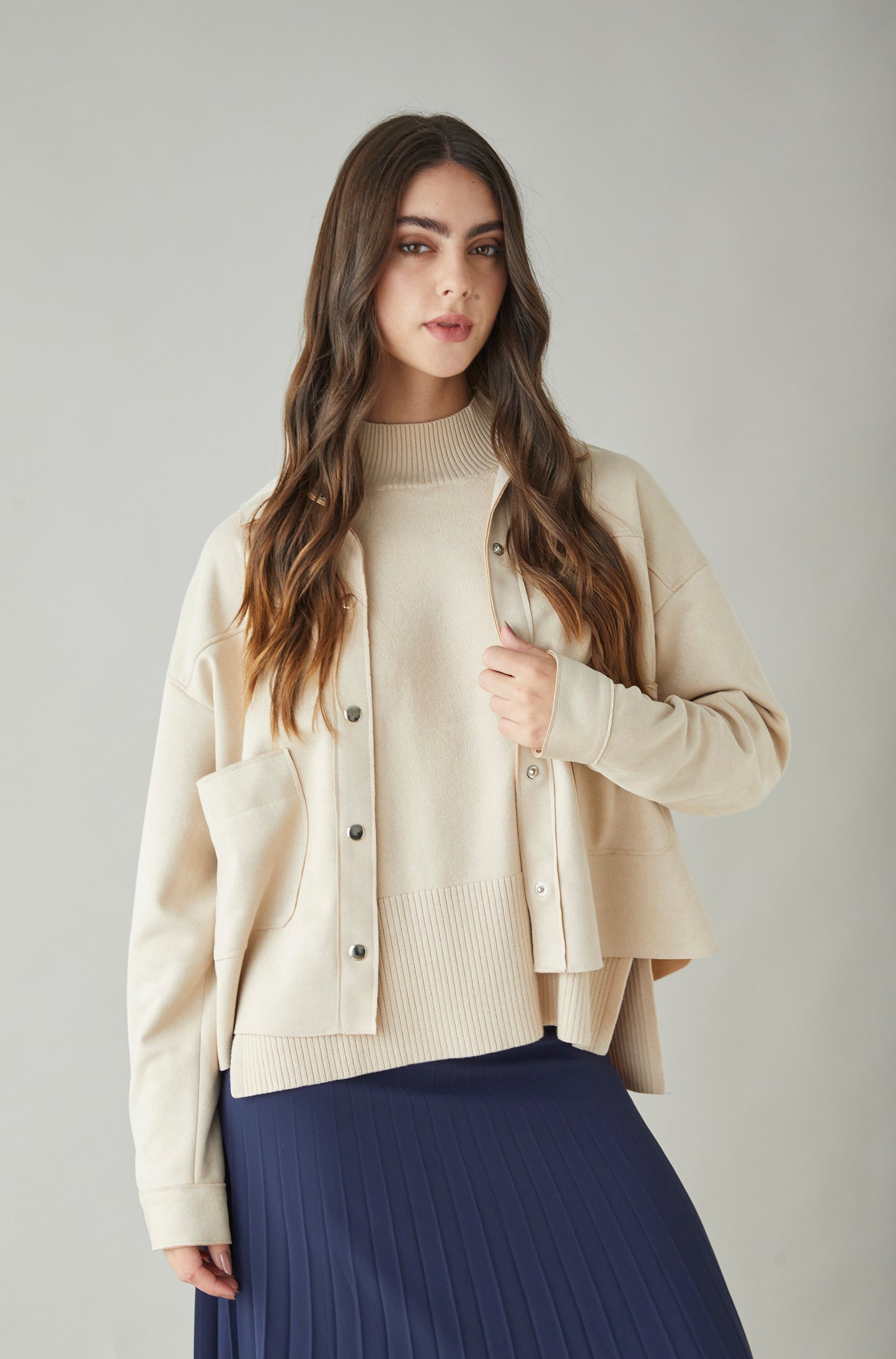 Casaca Josefina Beige