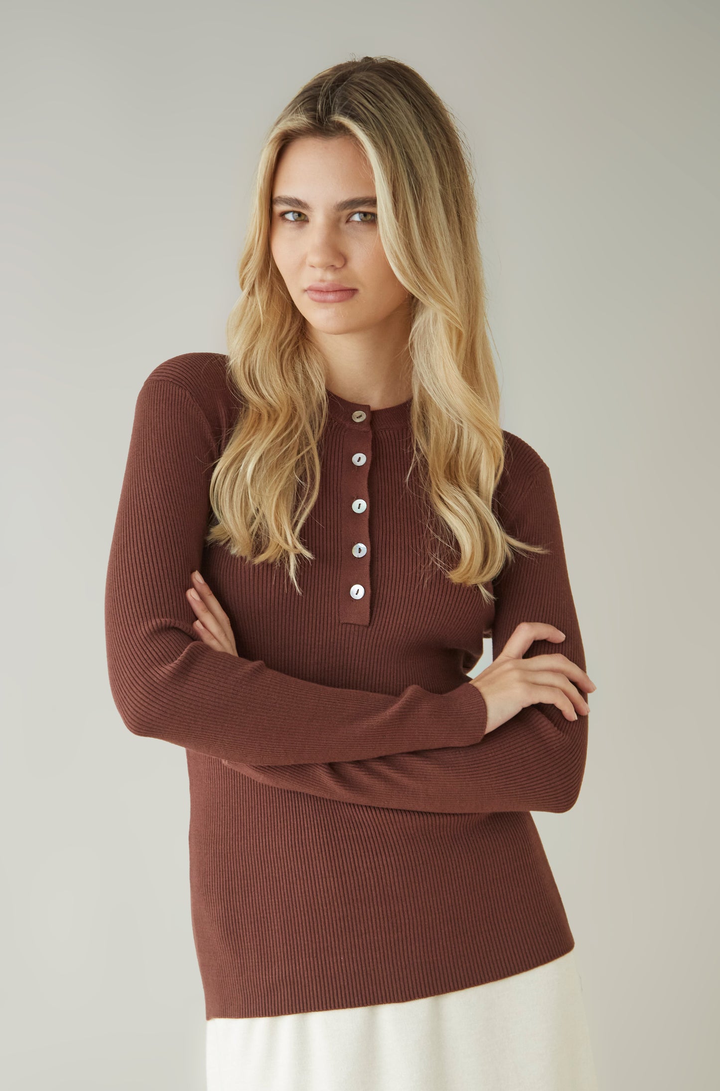 Polo Makalu Marron