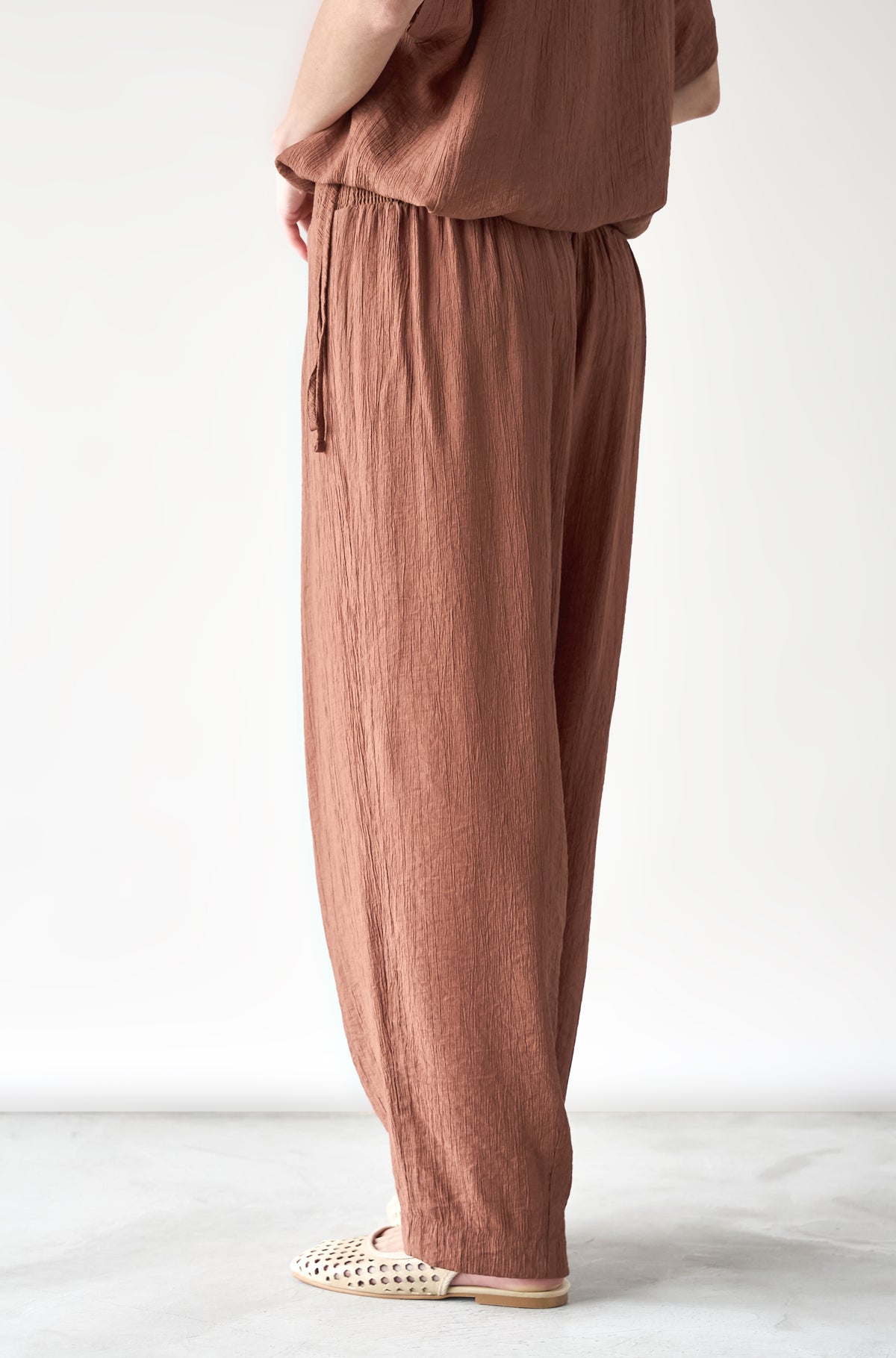 Pantalon Adela Mocca
