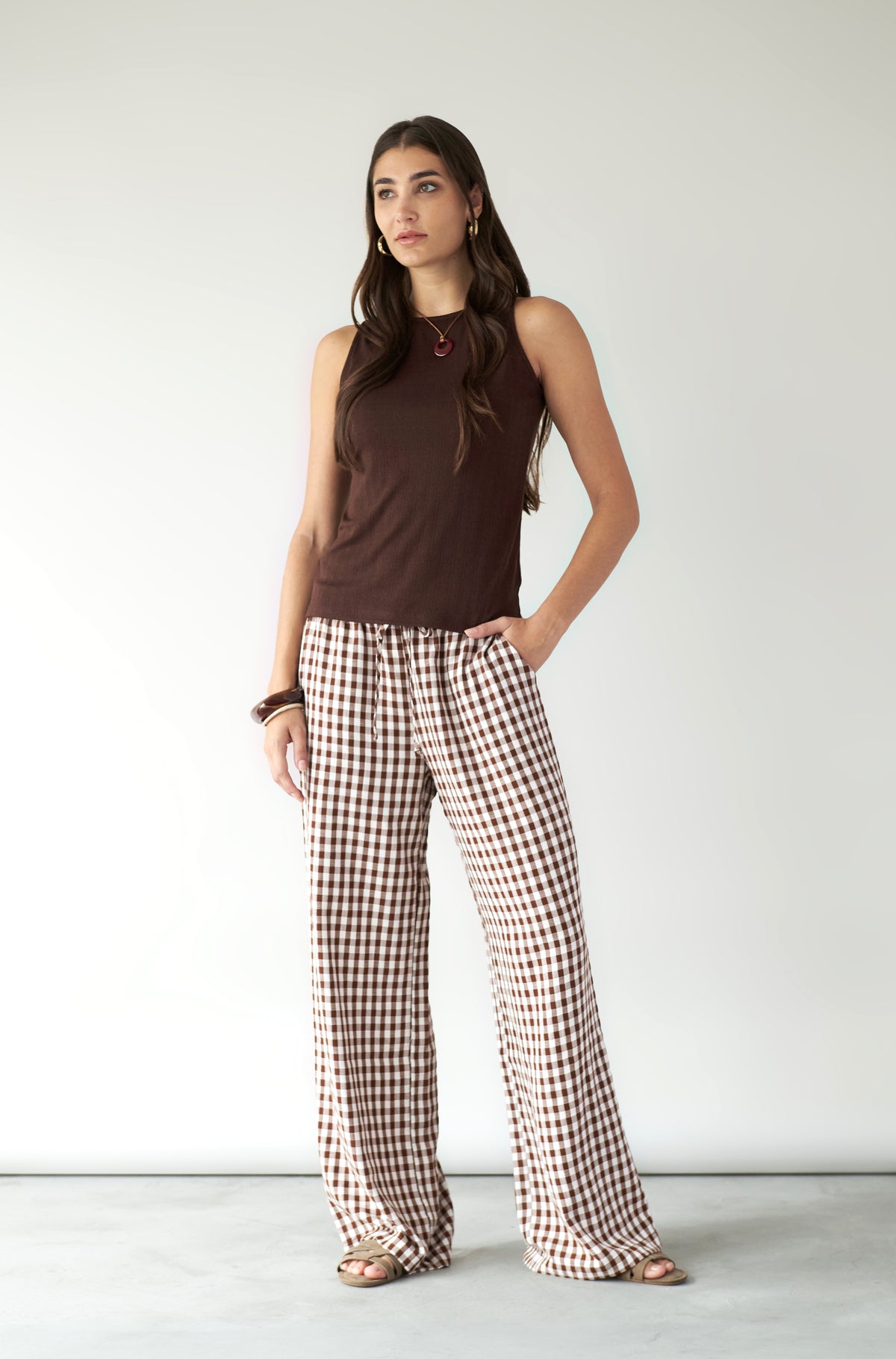 Pantalon Anais Camel