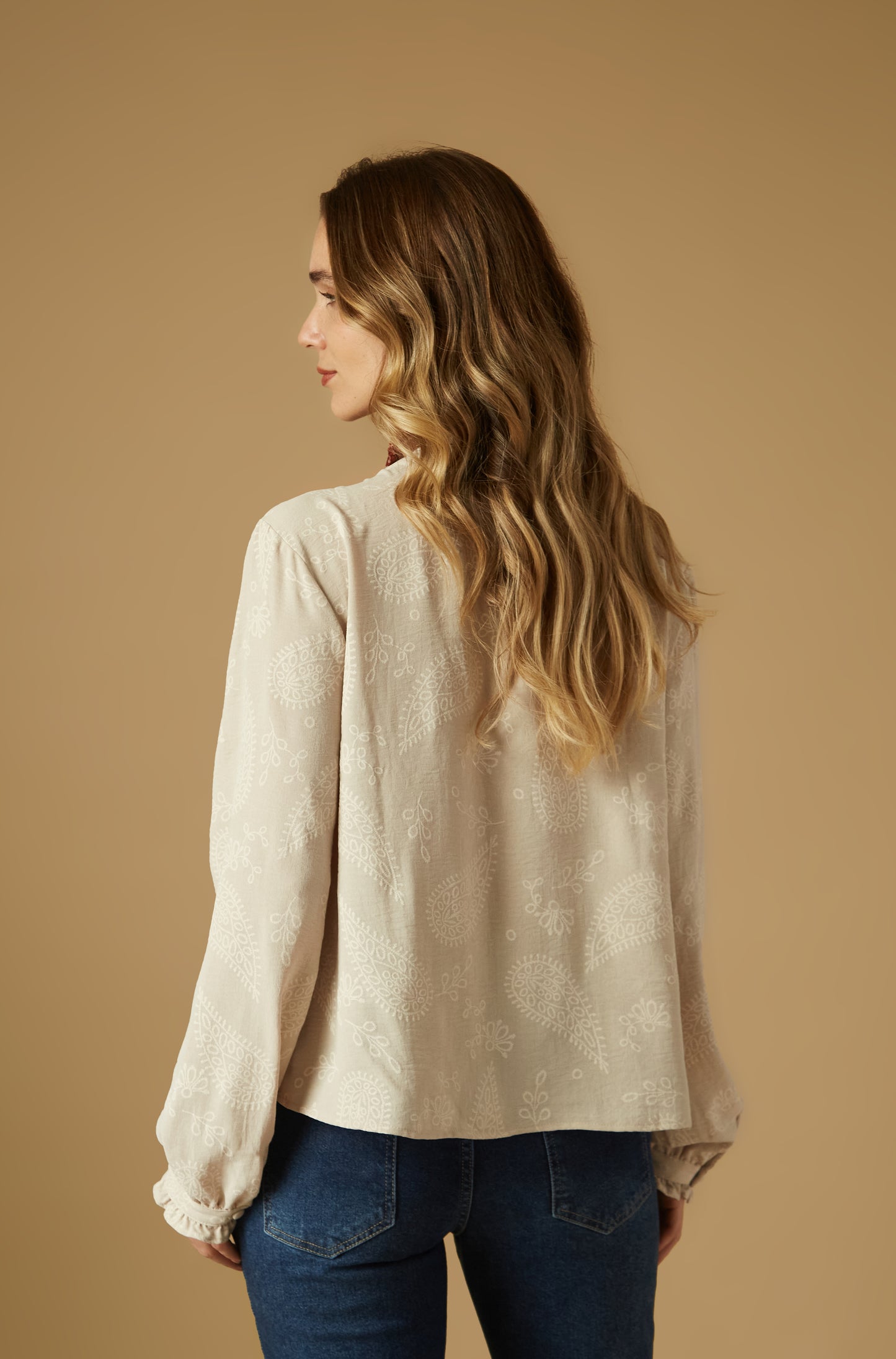 Blusa Roadline Beige
