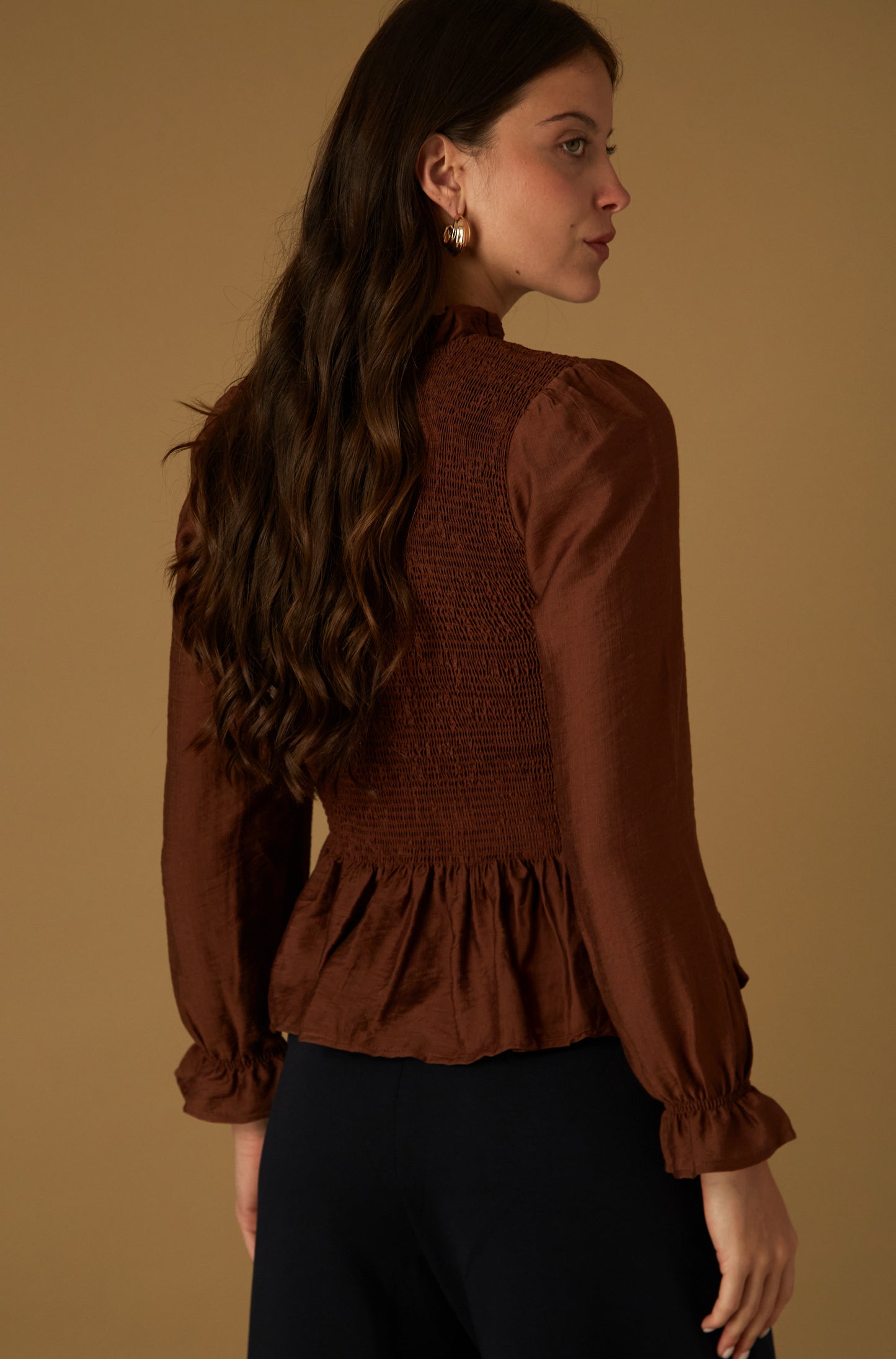 Blusa Canter Marron
