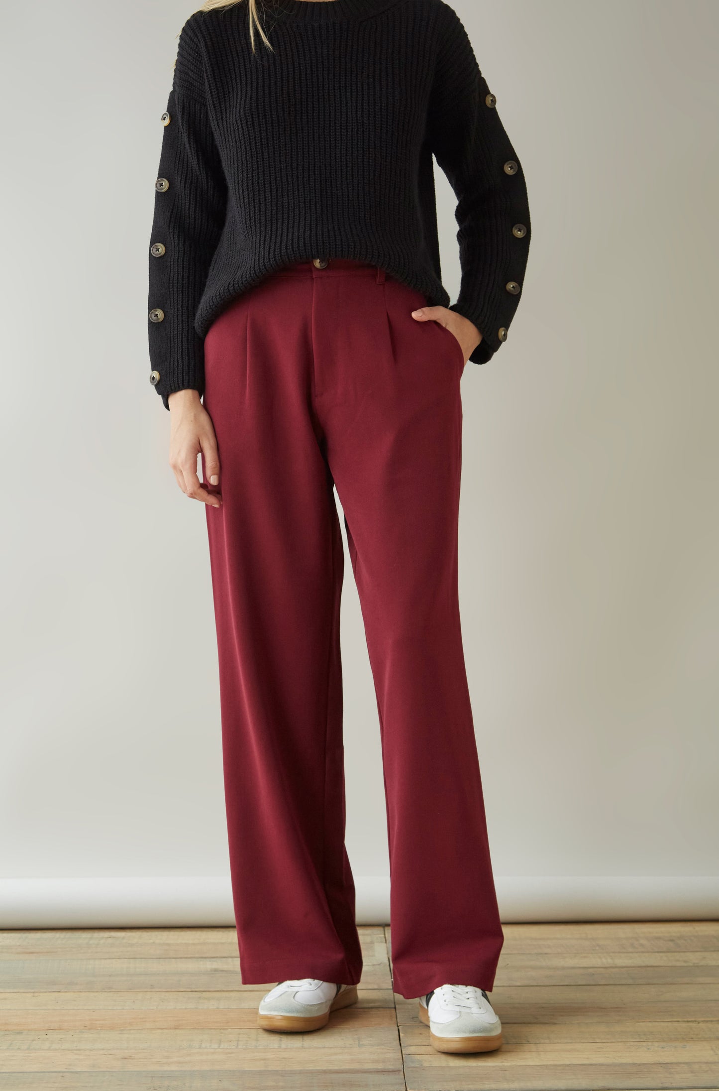 Pantalon Cali Guinda