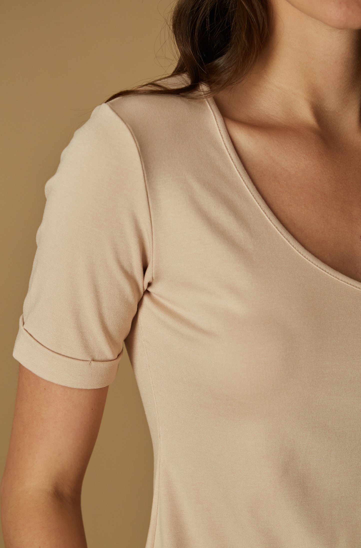Polo Breton Beige