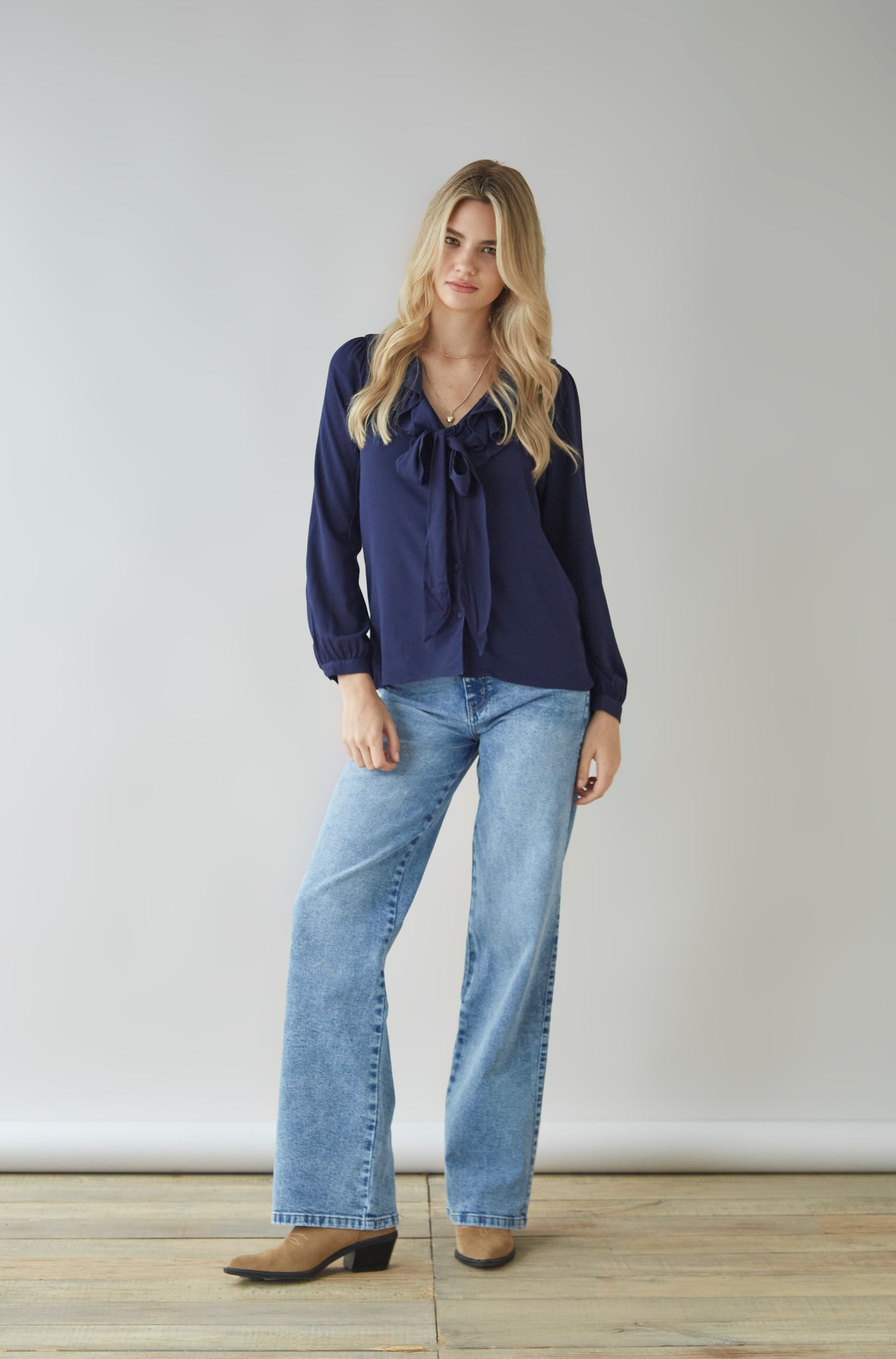 Blusa Beatriz Azul