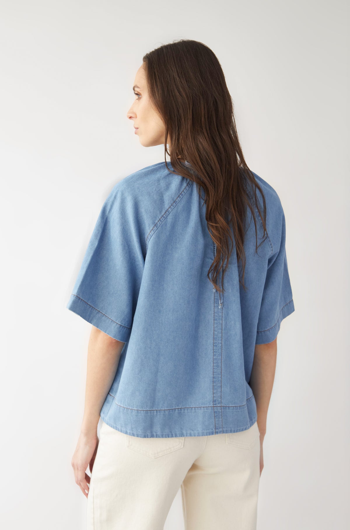Blusa Tini Celeste