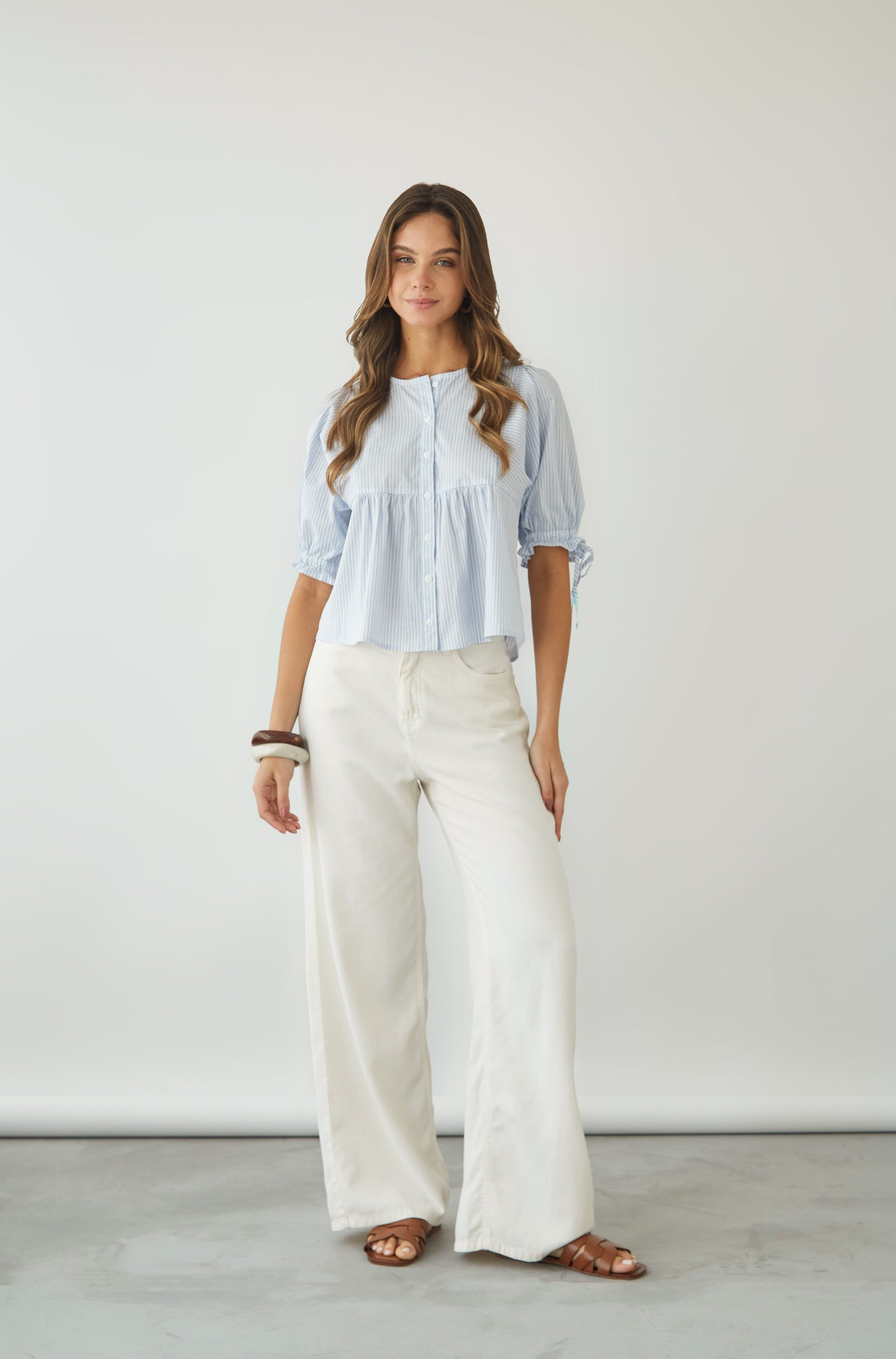 Blusa Sunset Celeste