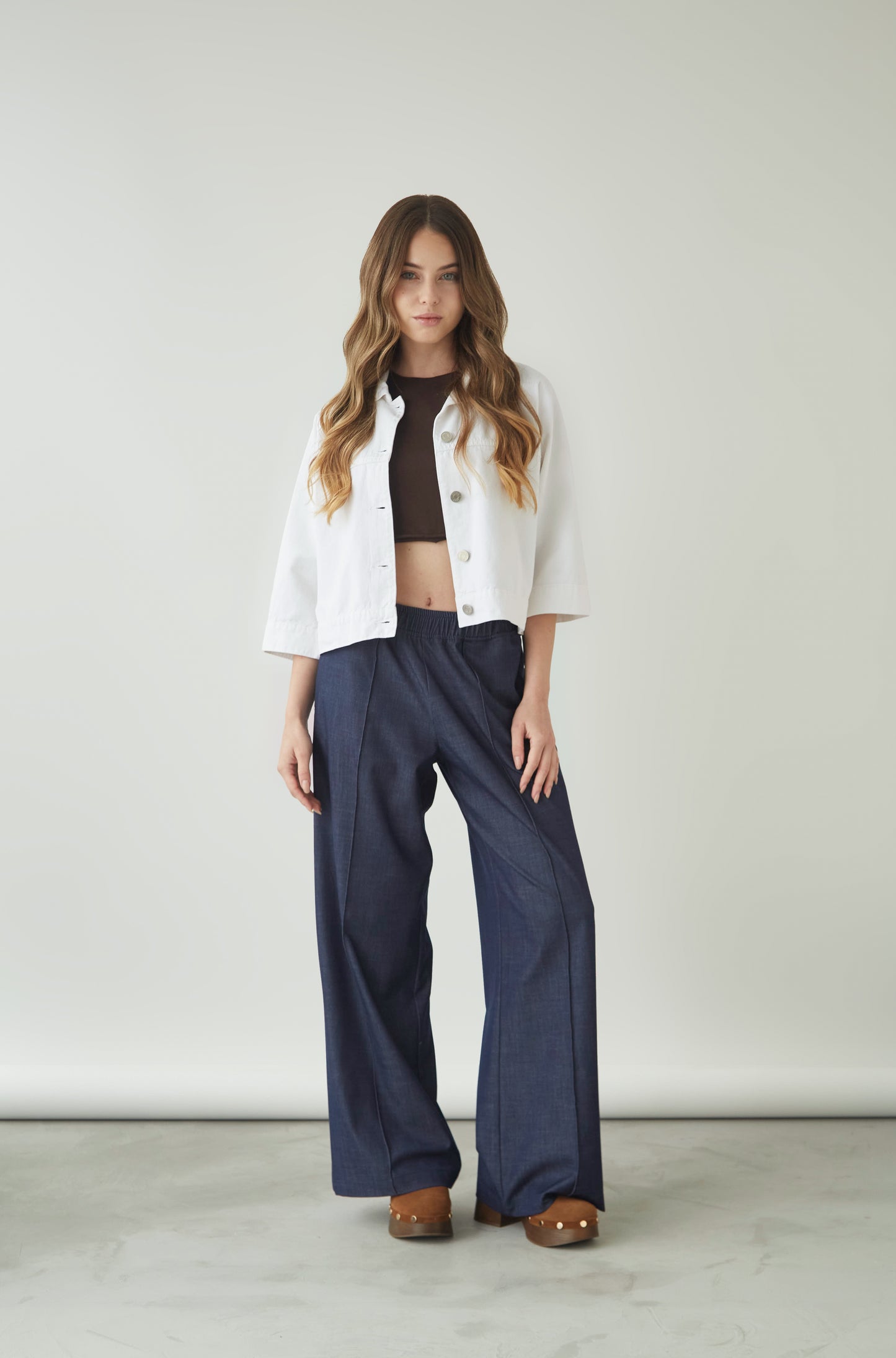 Casaca Aura Drill Off White