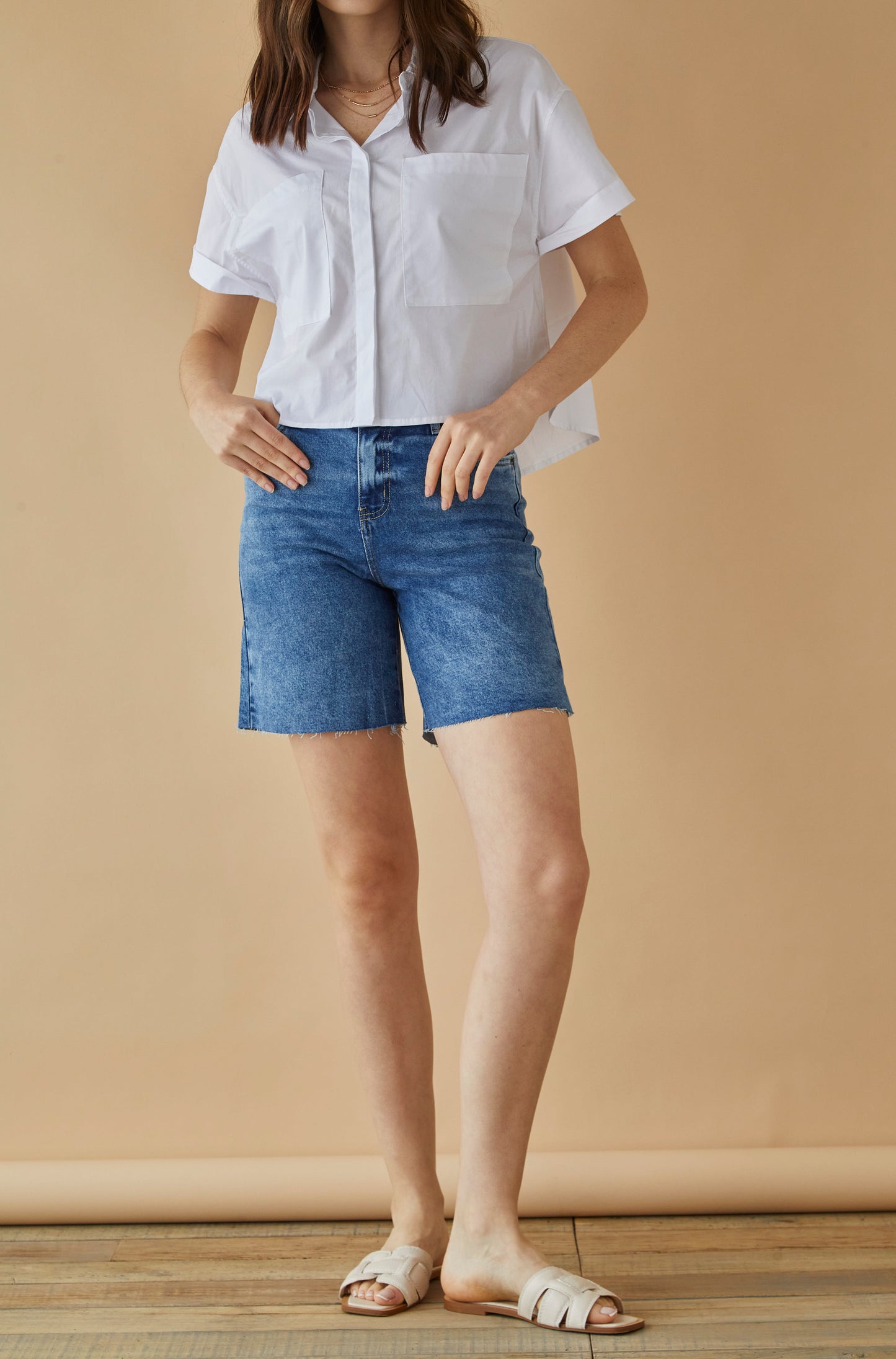 Short Jackie Azul