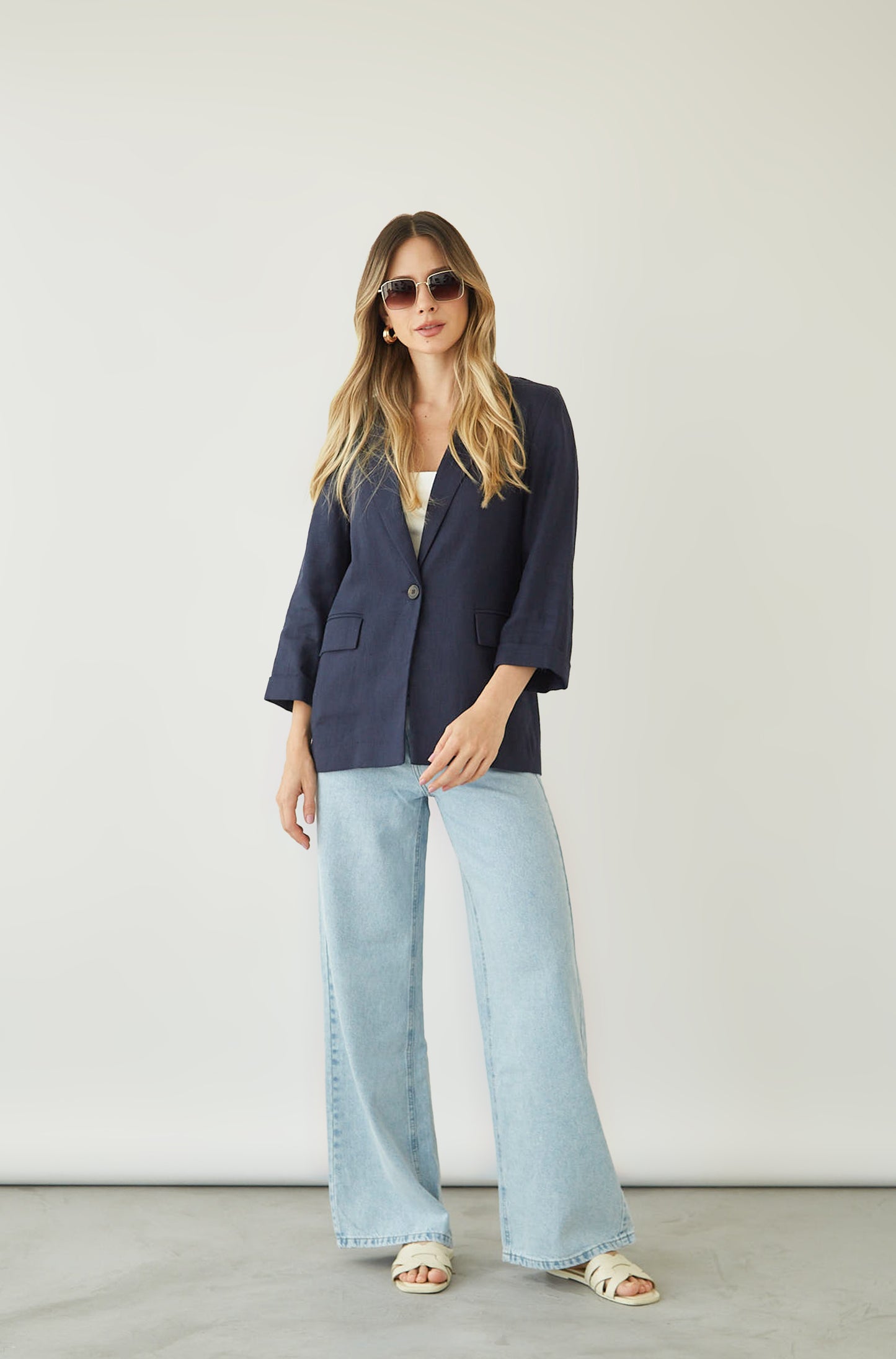 Blazer Flamenco Azul